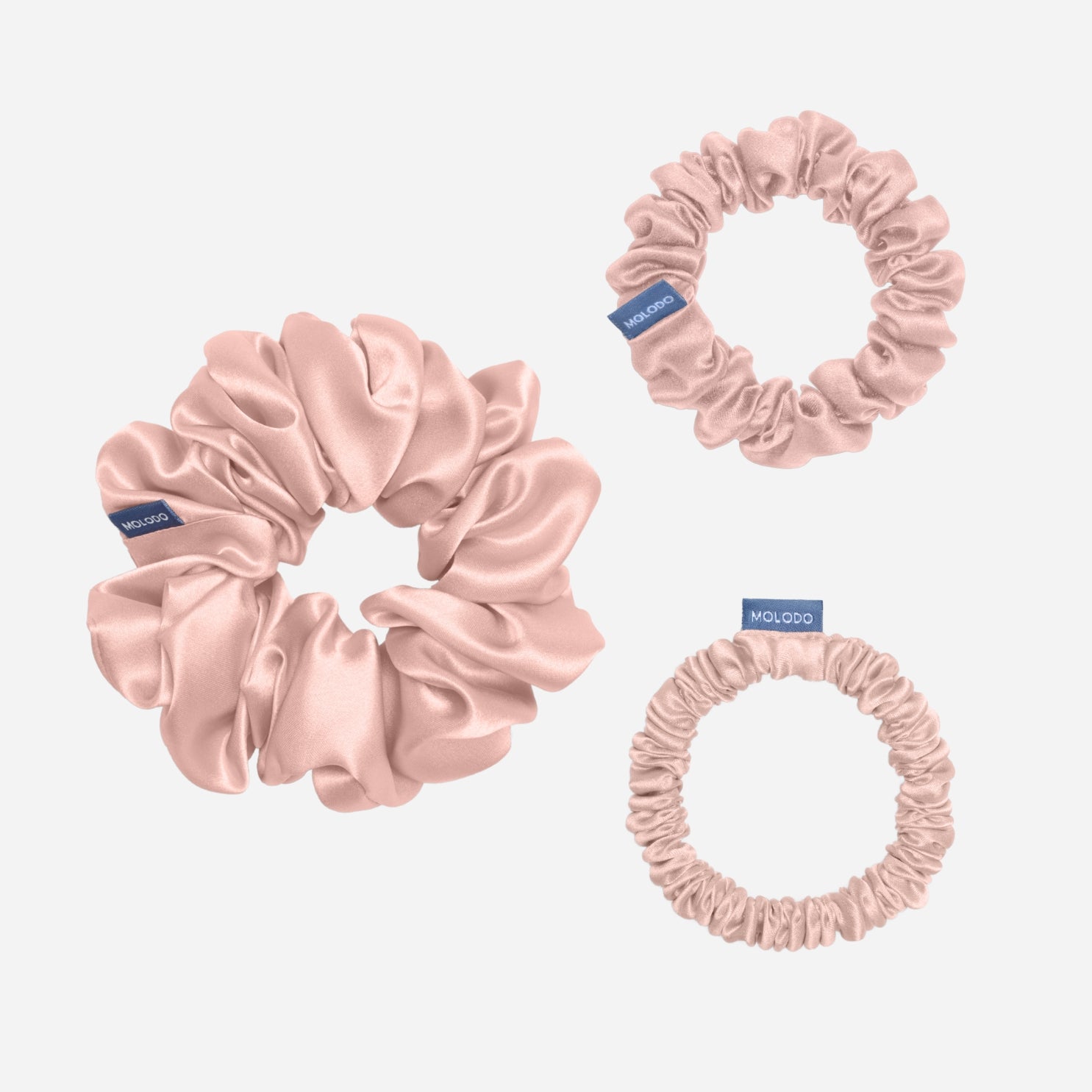 Silk Scrunchie TRIO (3pcs)