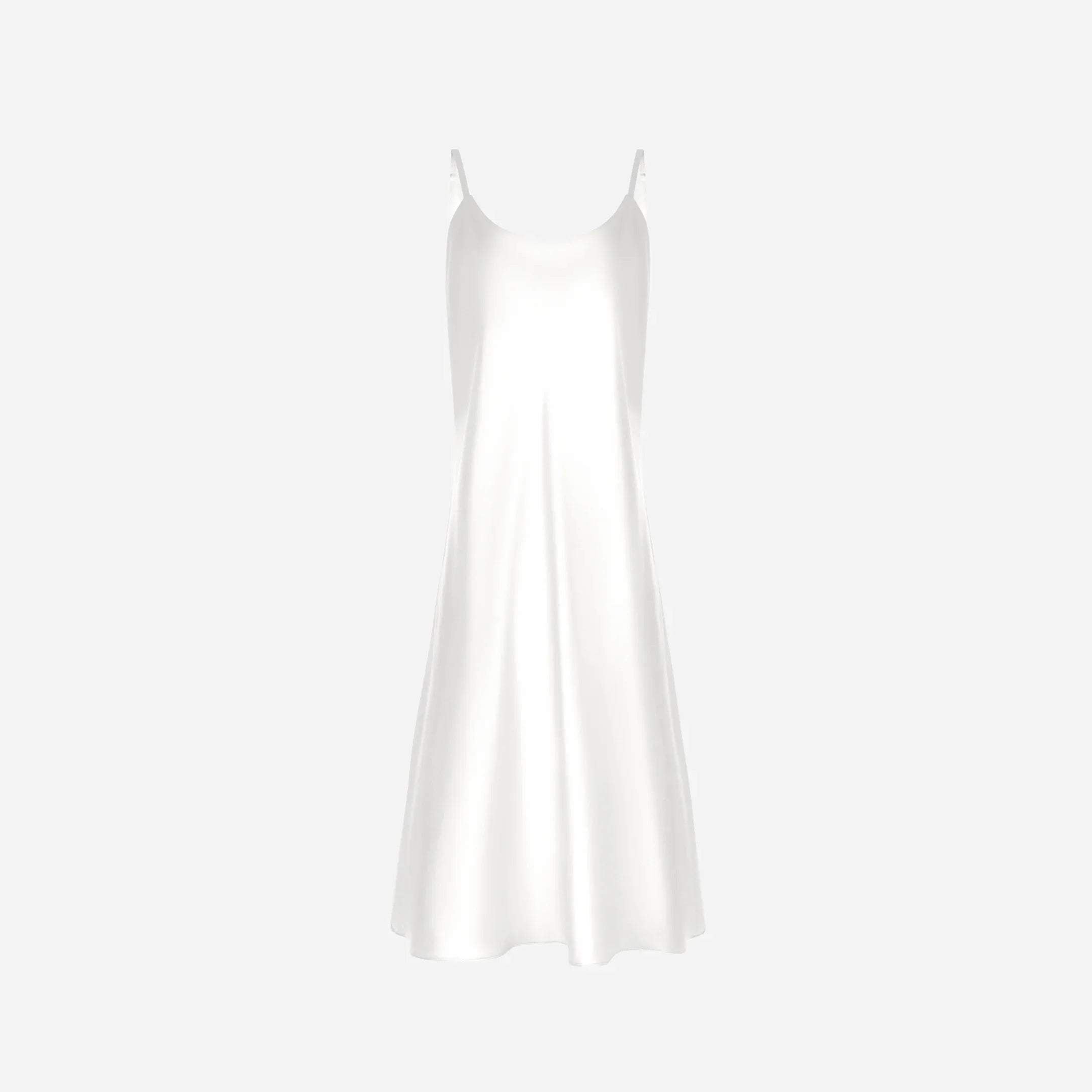 Silk nightdress VIRA - Off White