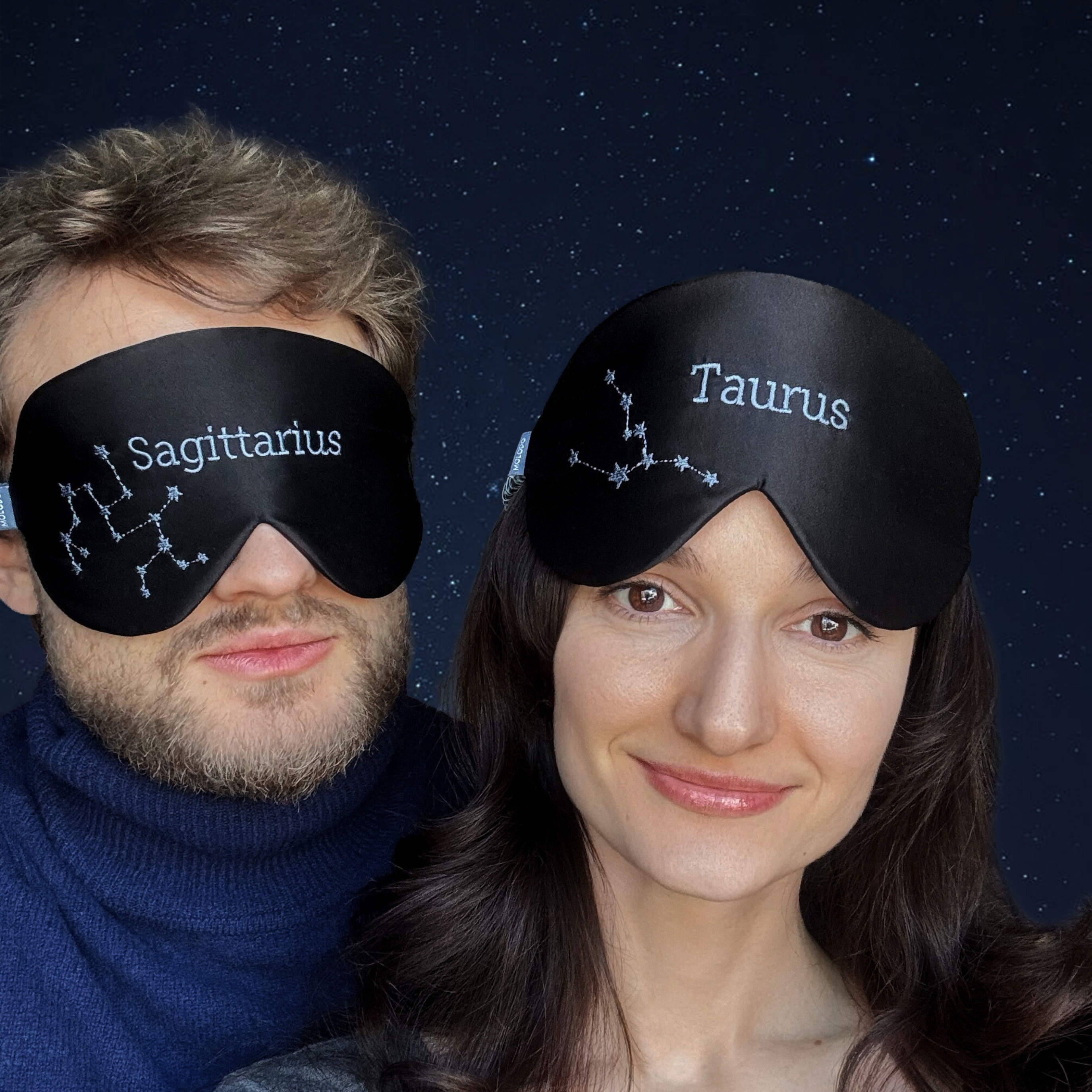 Zodiac Silk Sleep Mask - Taurus