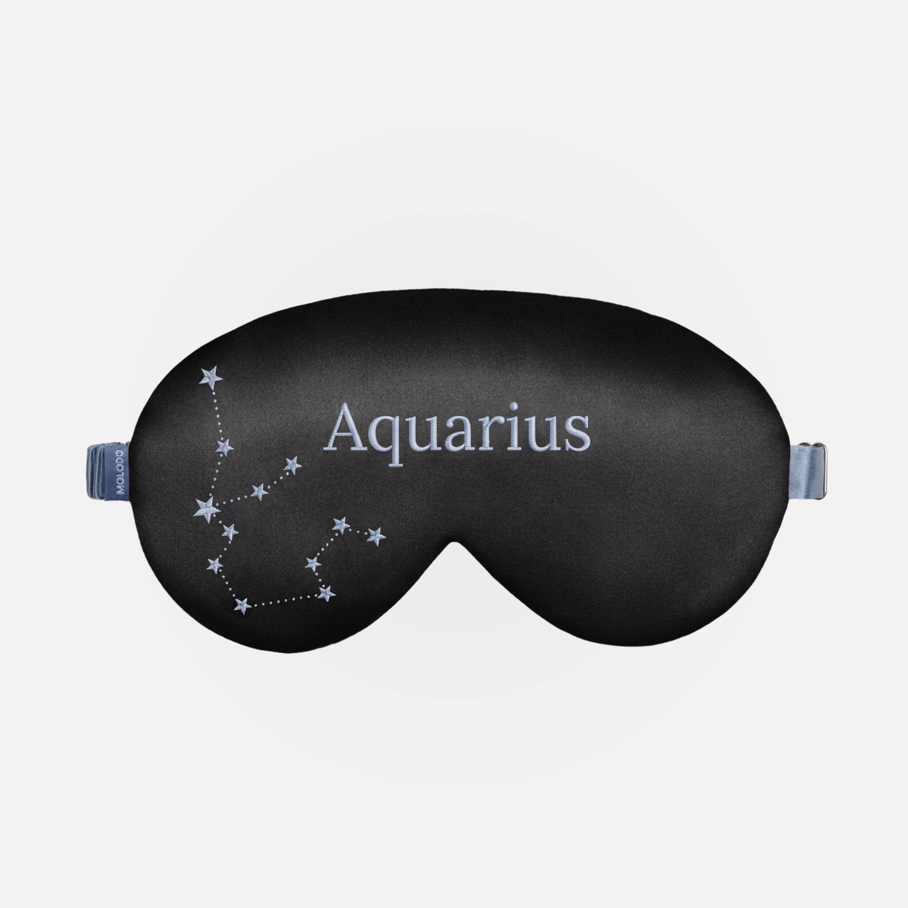 Zodiac Silk Sleep Mask - Aquarius
