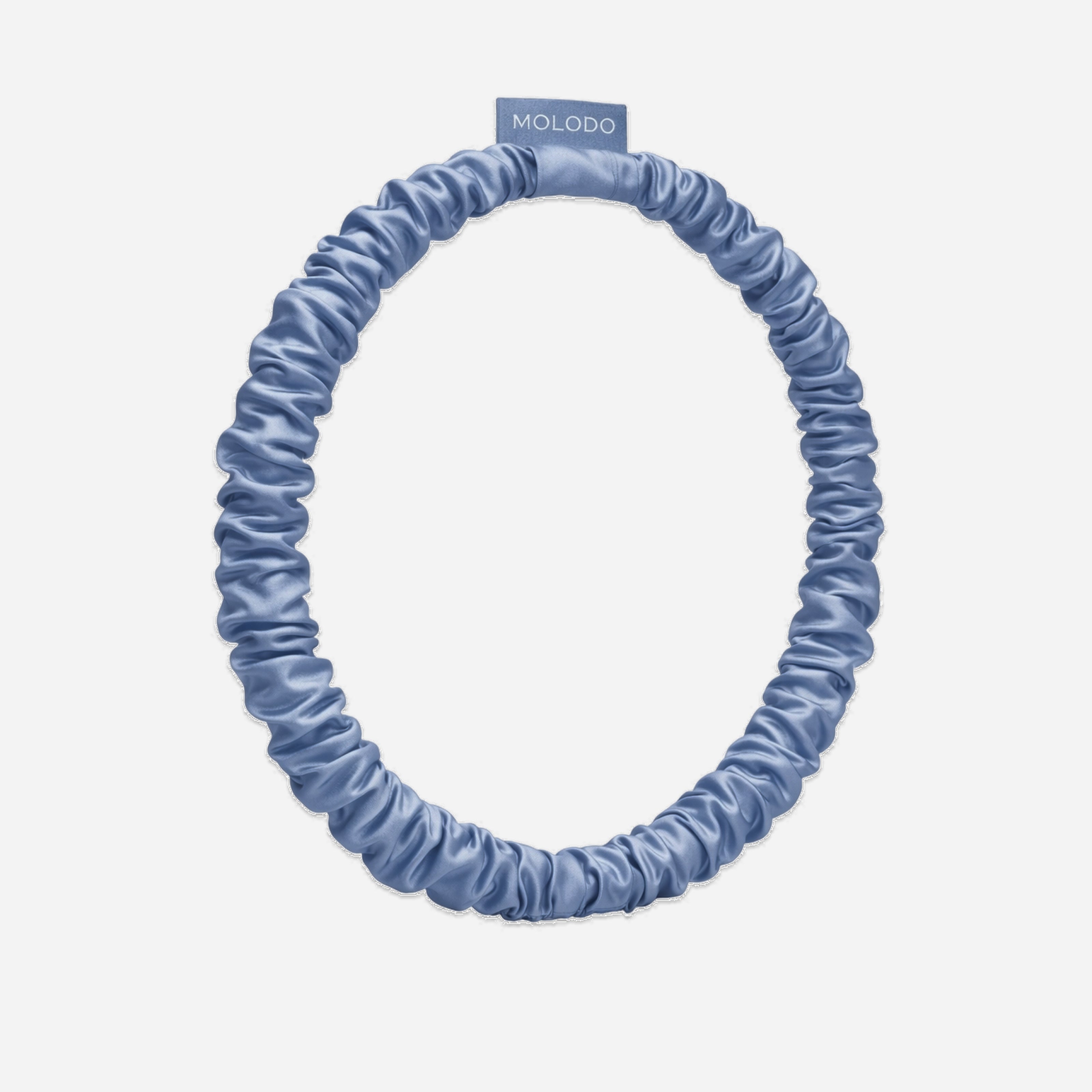 MOLODO Silk Hairband - MOLODO Blue