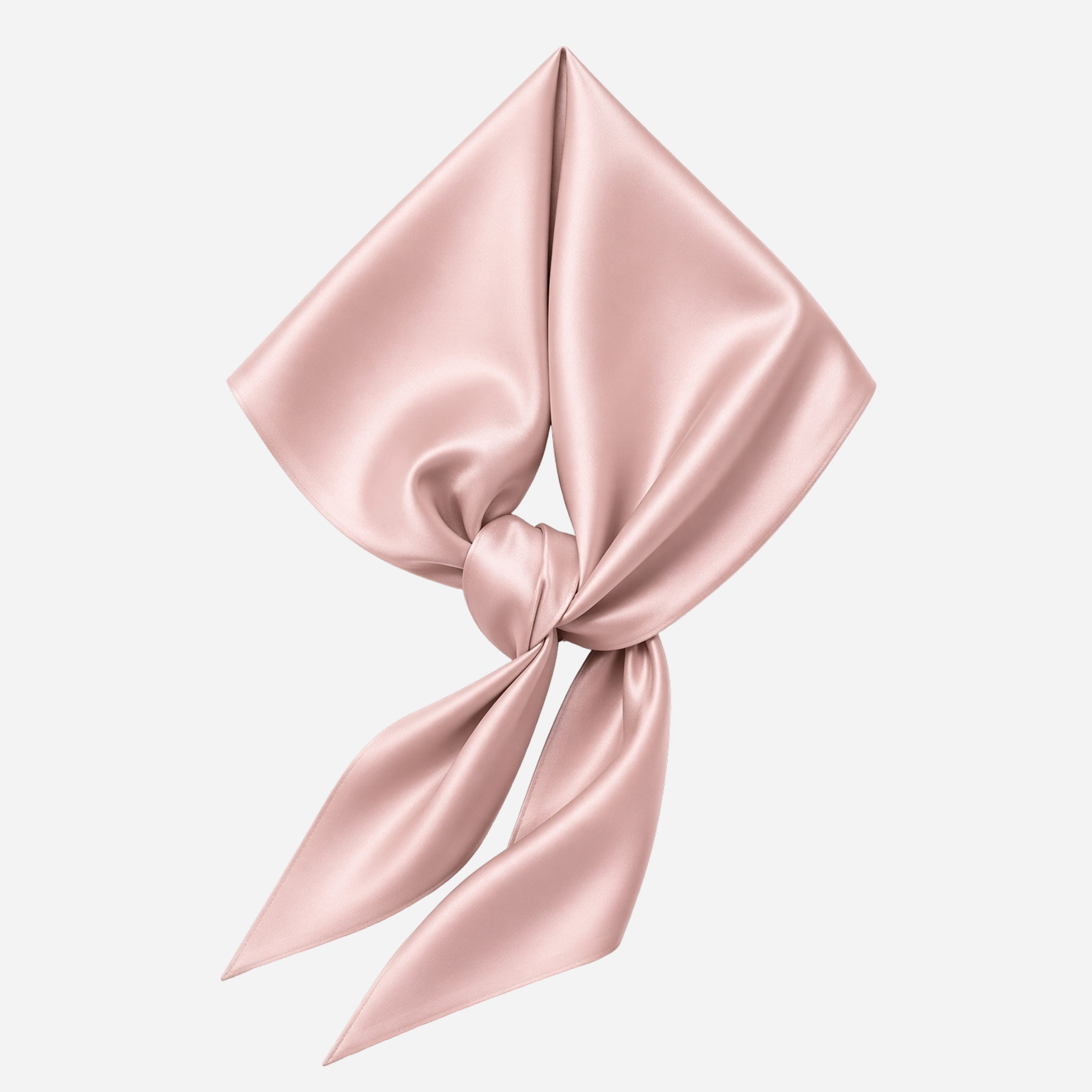 Pure Silk Scarf - Powder Pink