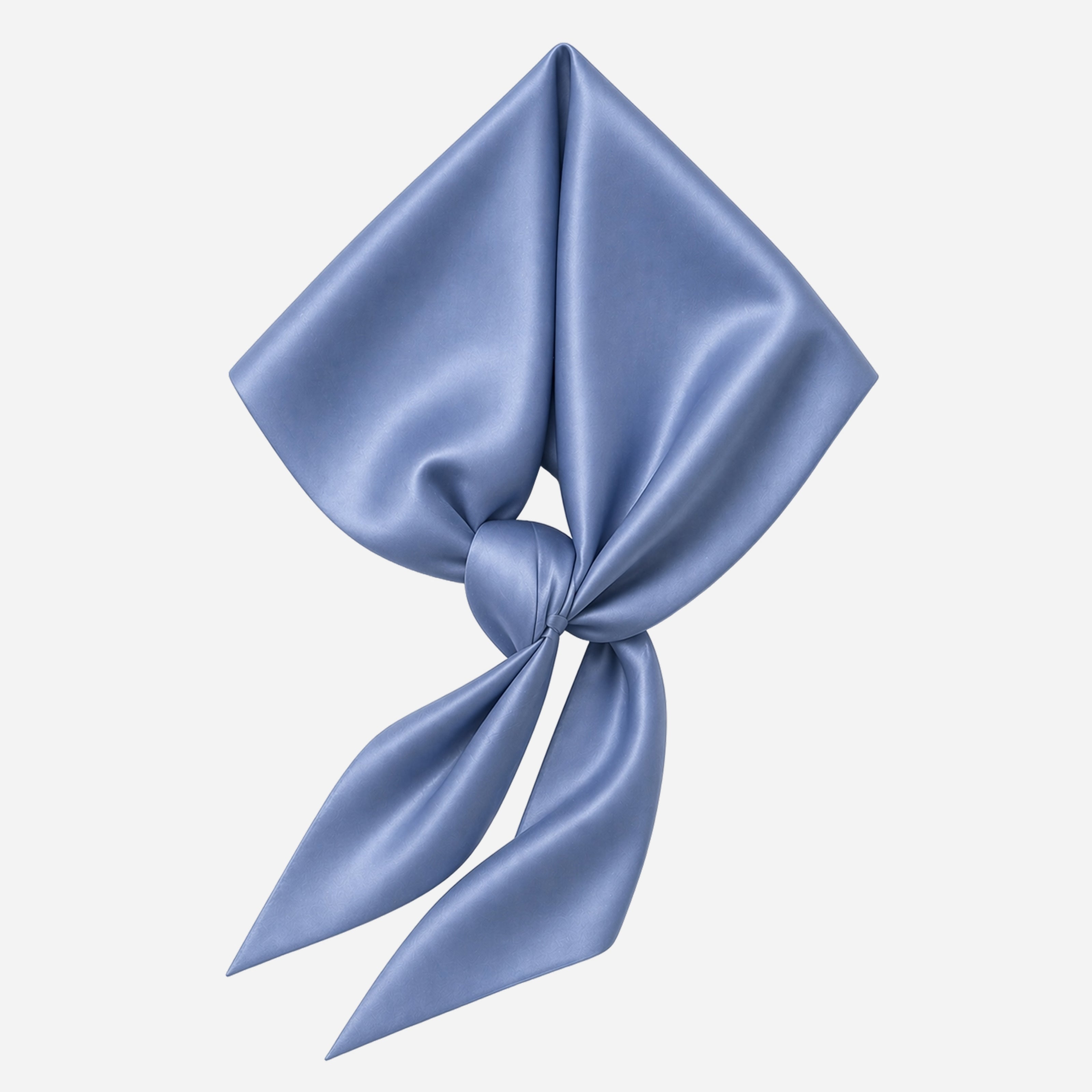 Pure Silk Scarf - MOLODO Blue