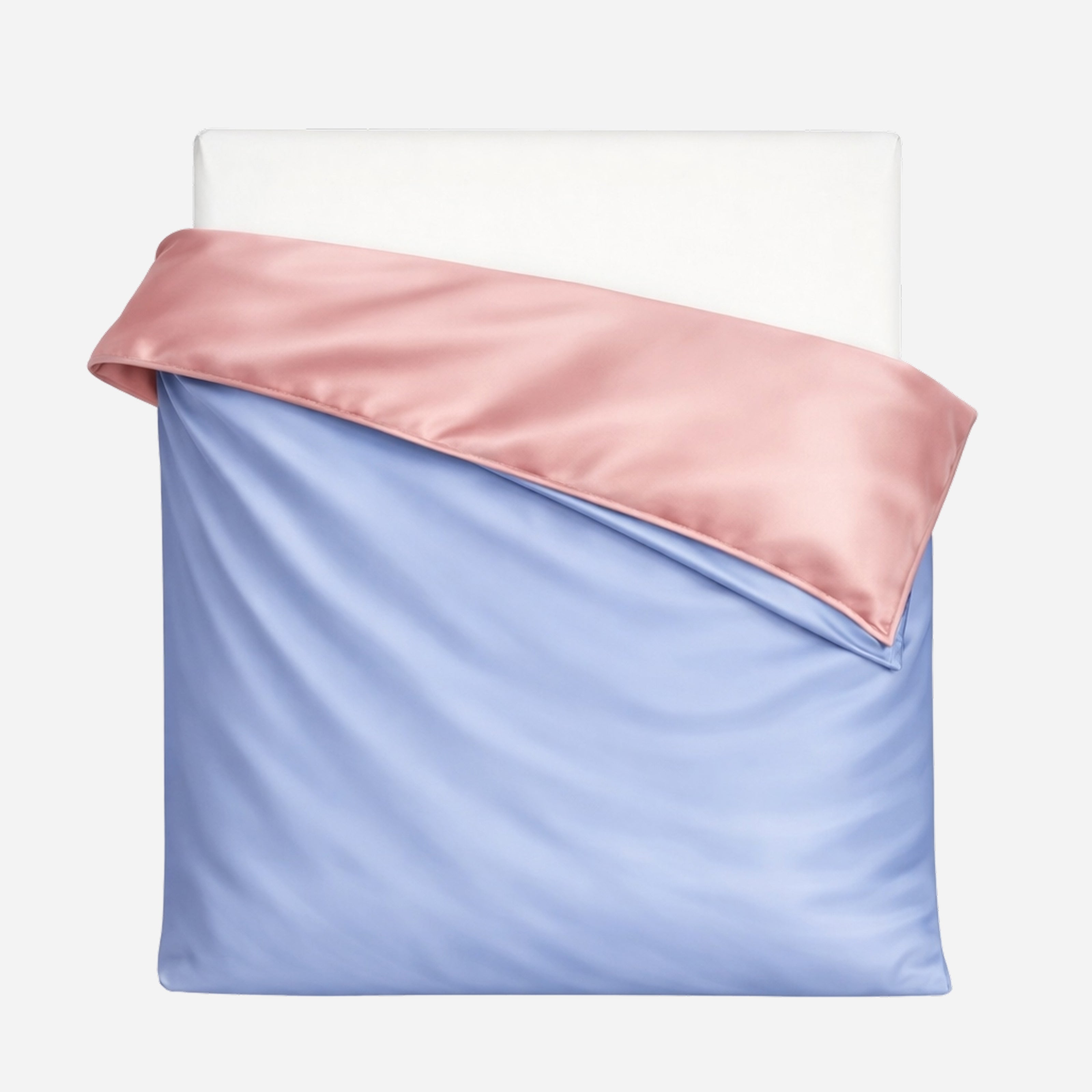 Комплект постільної білизни Шовк-Сатин - Пудровий