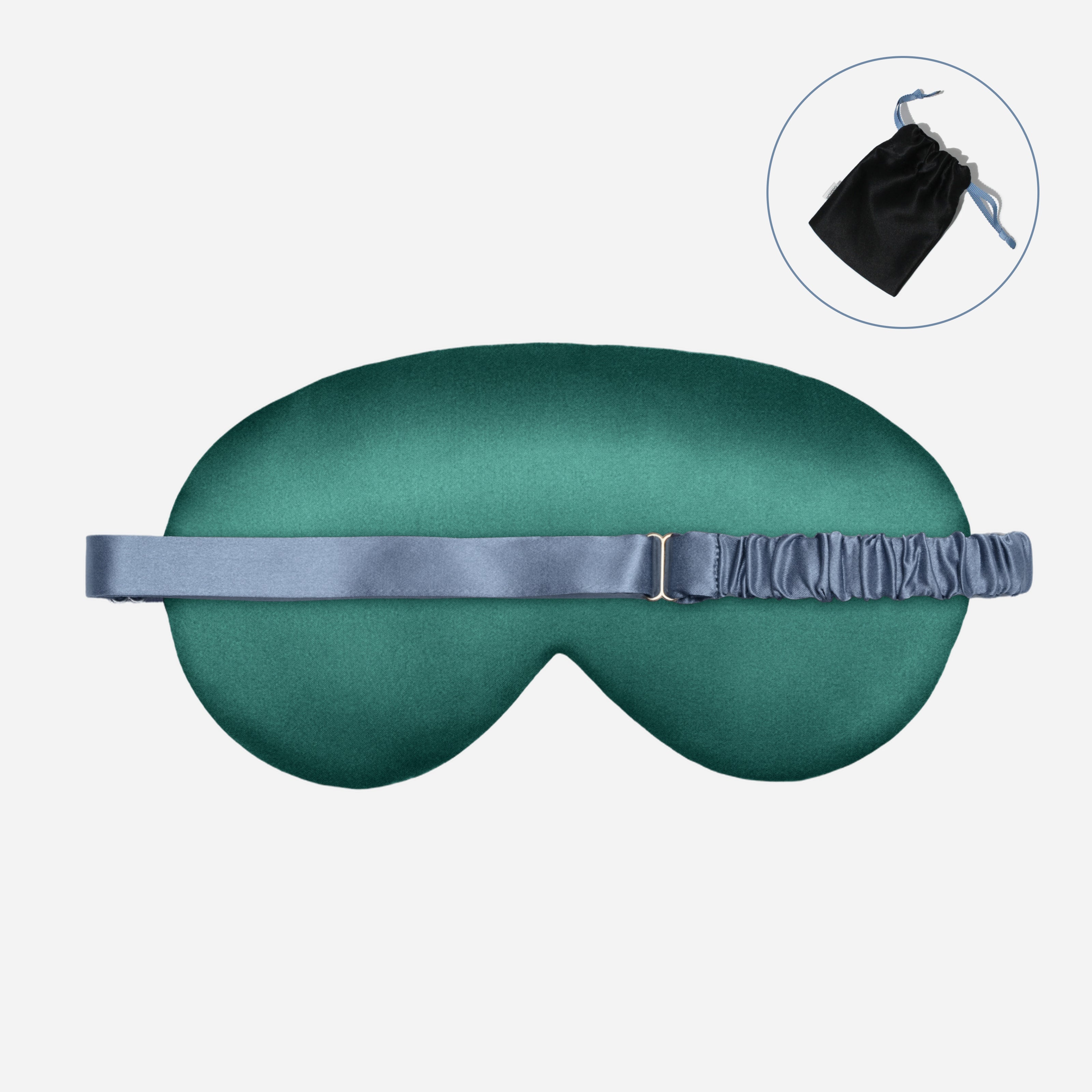 Silk Sleep Mask - EVERGREEN