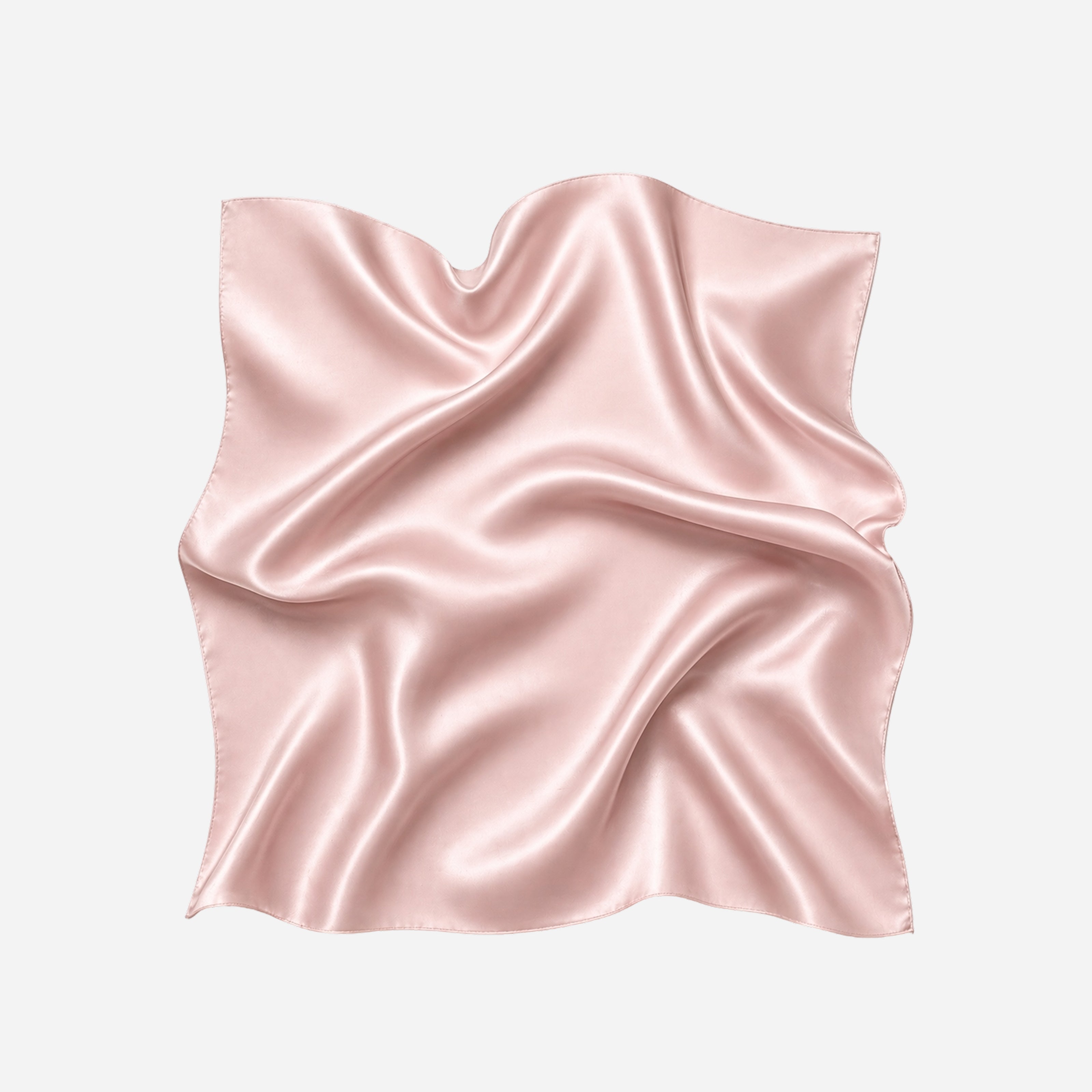 Pure Silk Scarf - Powder Pink