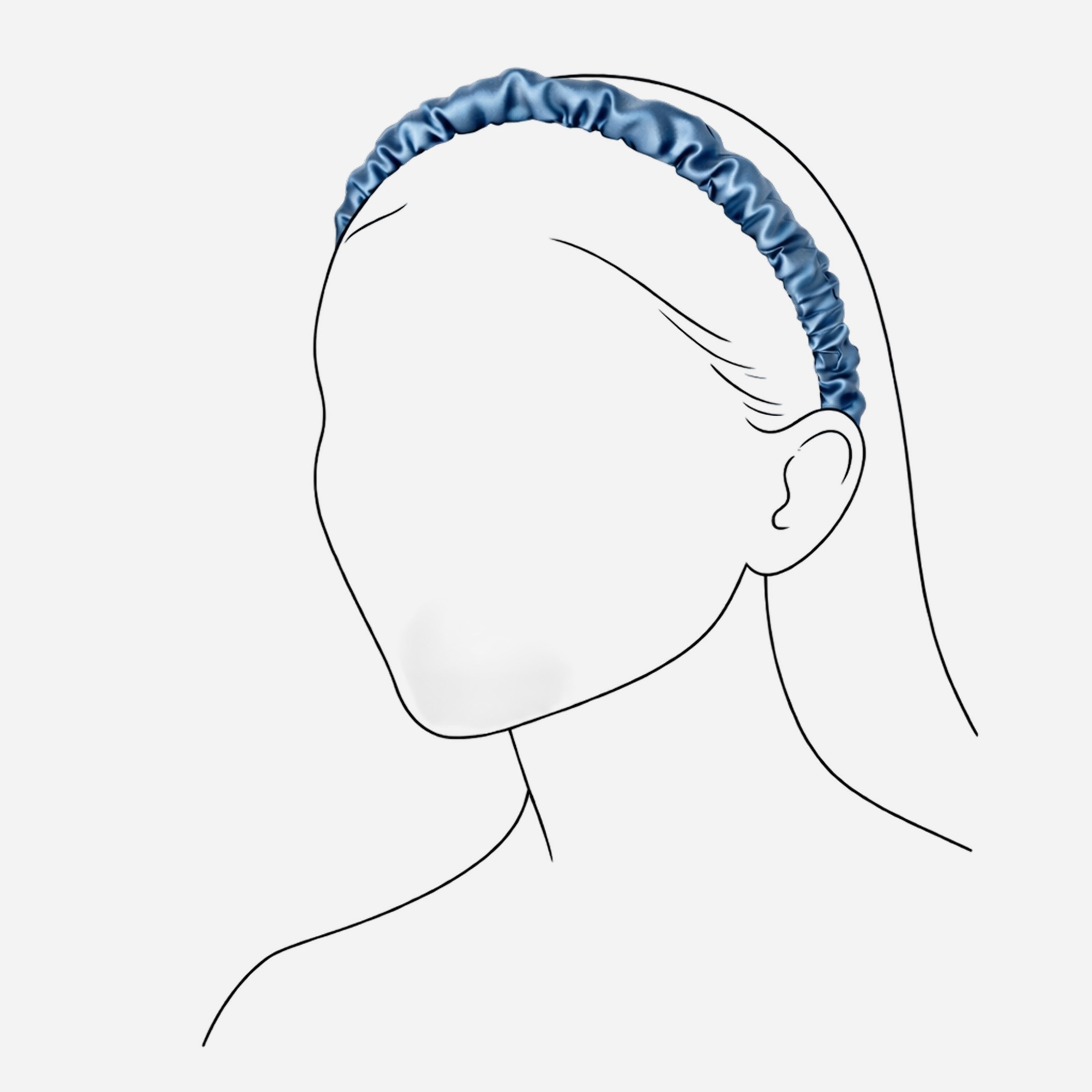 MOLODO Шовковий обруч - MOLODO Blue