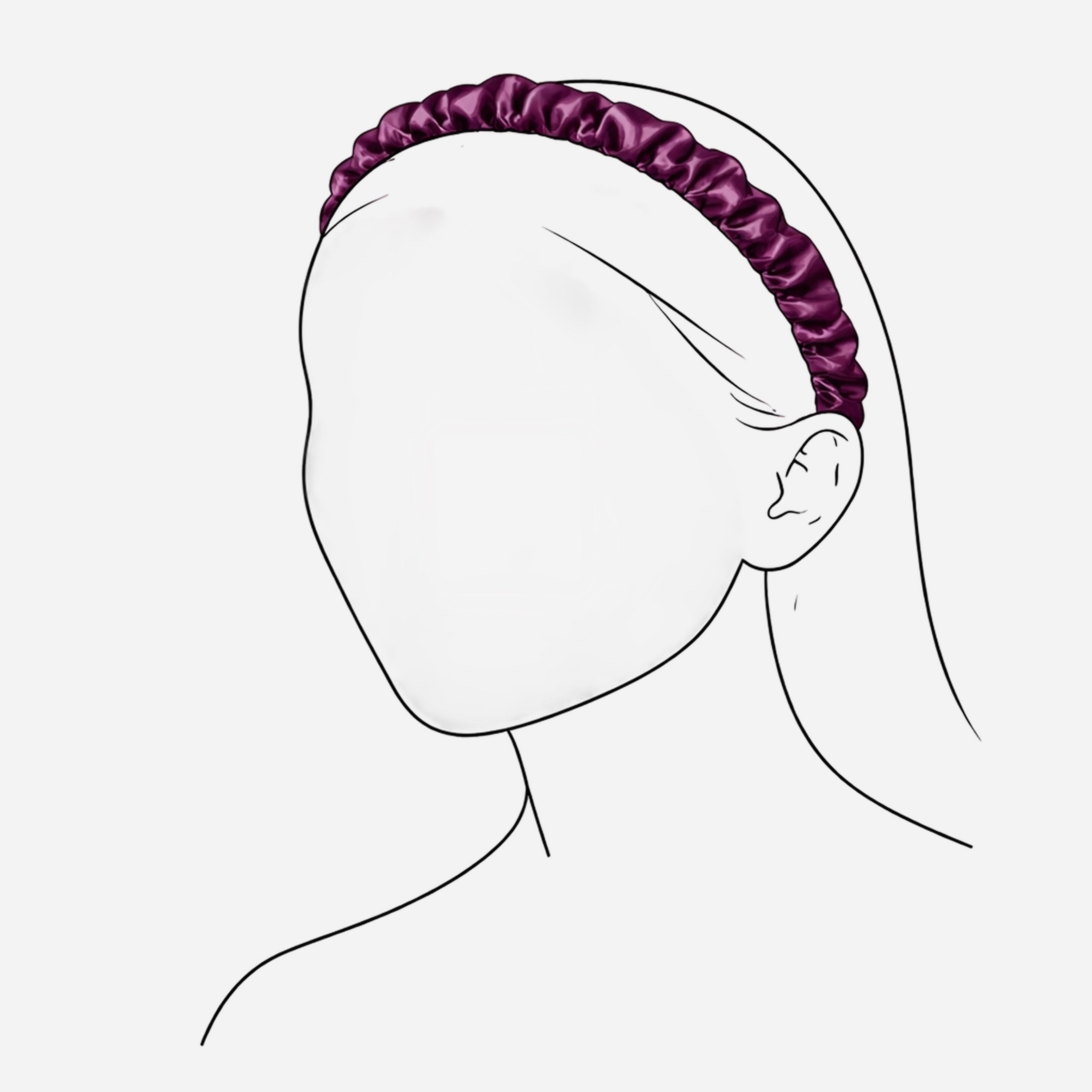 MOLODO Шовковий обруч - MOLODO Blue