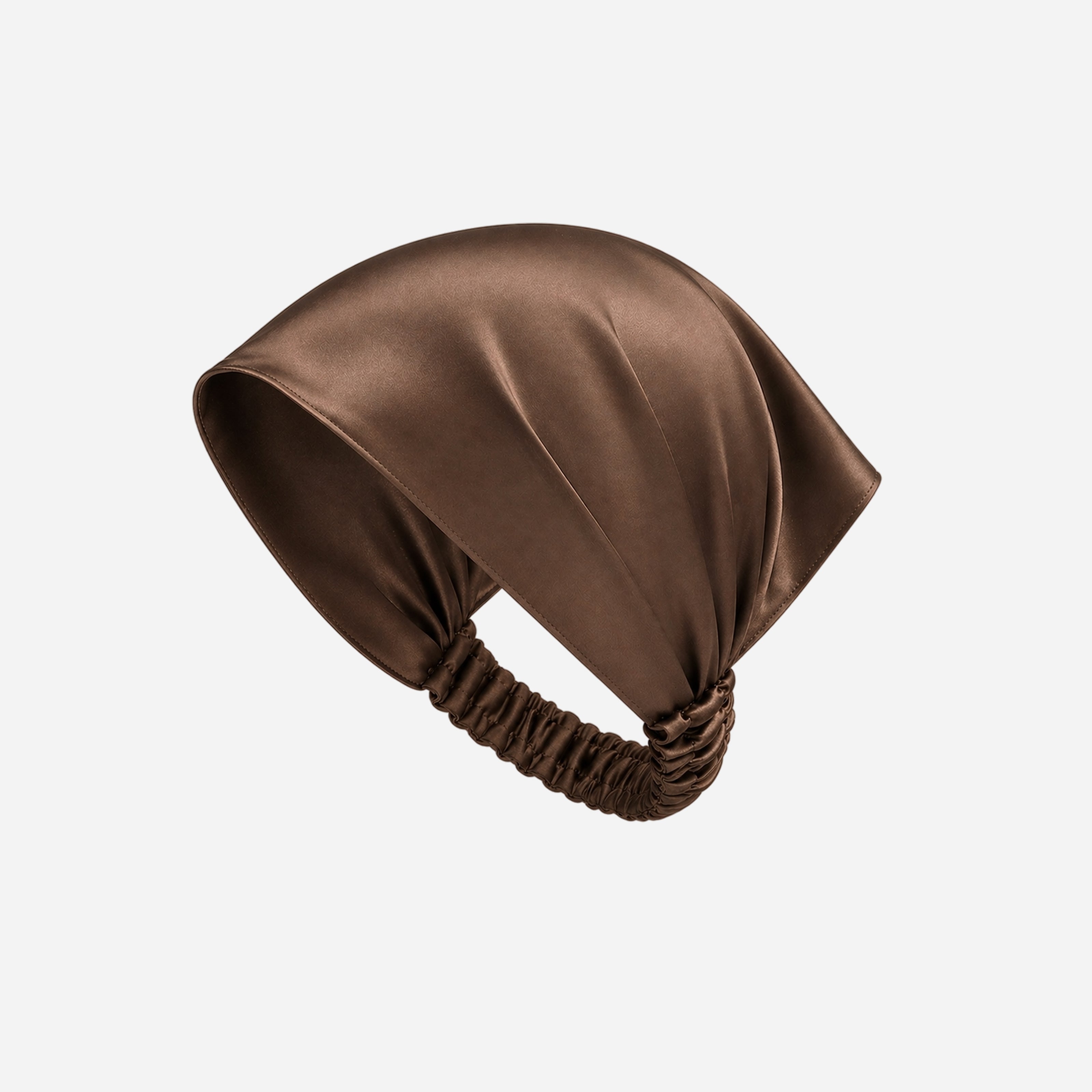 Silk Bandana - Brown