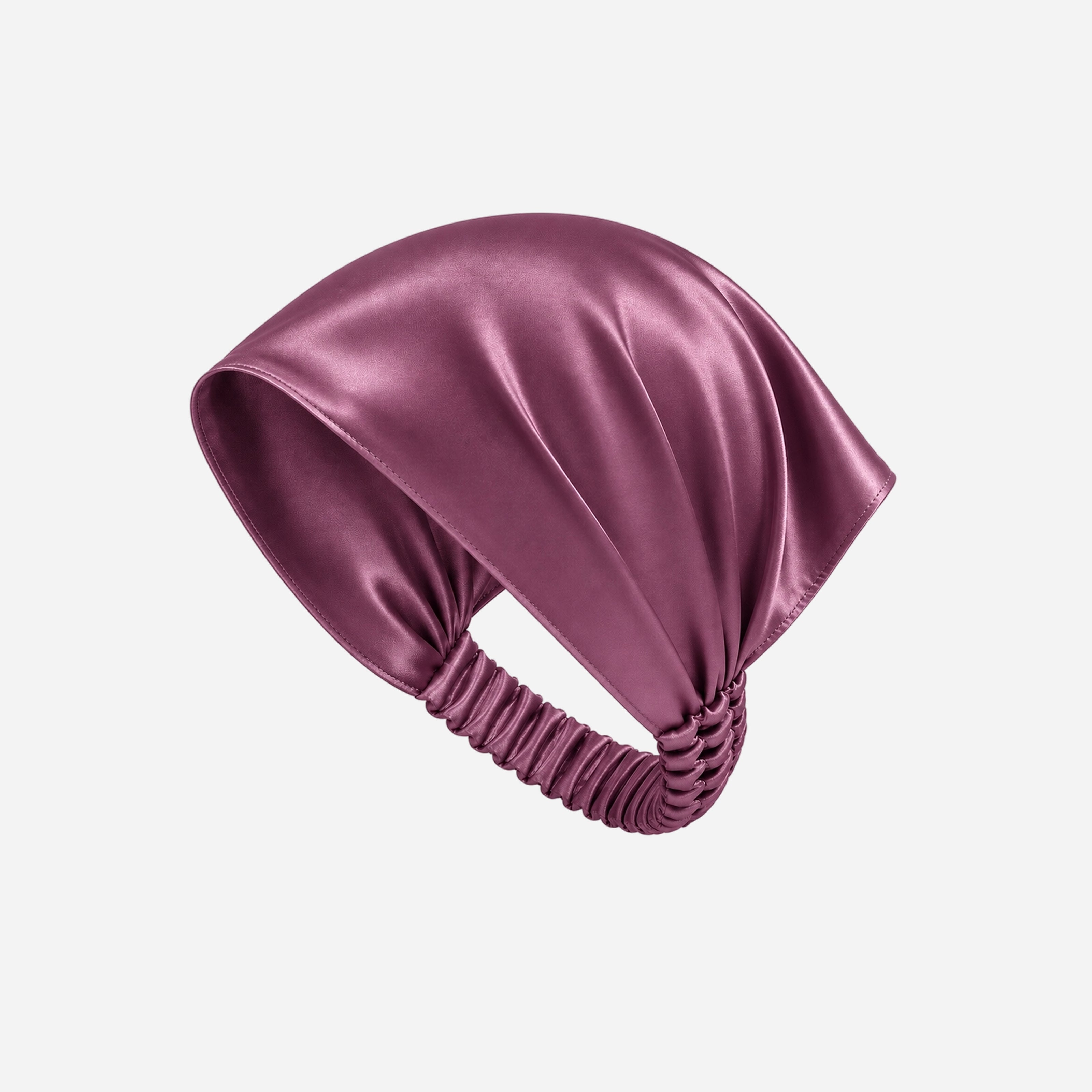 Silk Bandana - Plum