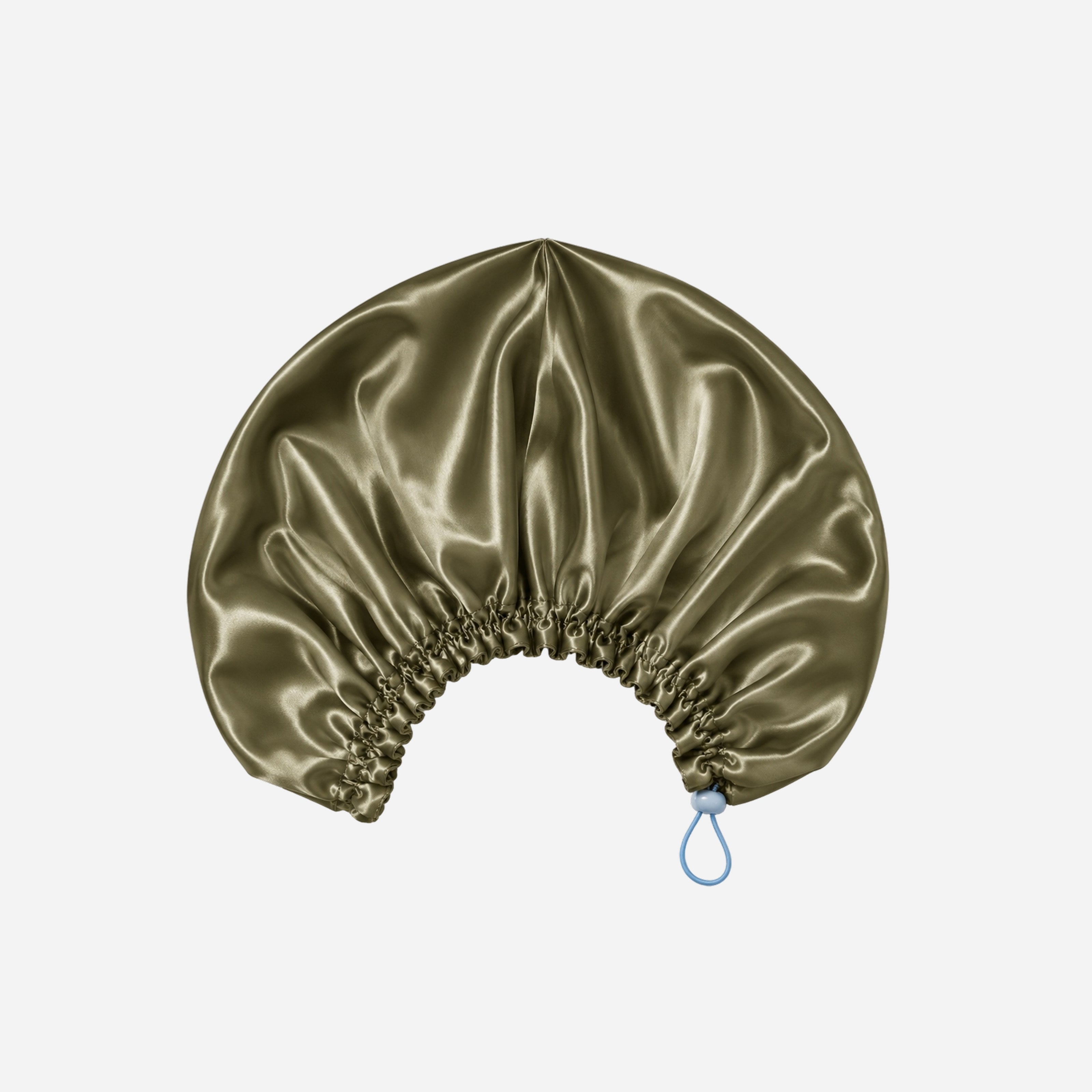 Silk Bonnet-Turban 2-in-1 - Forest Moss