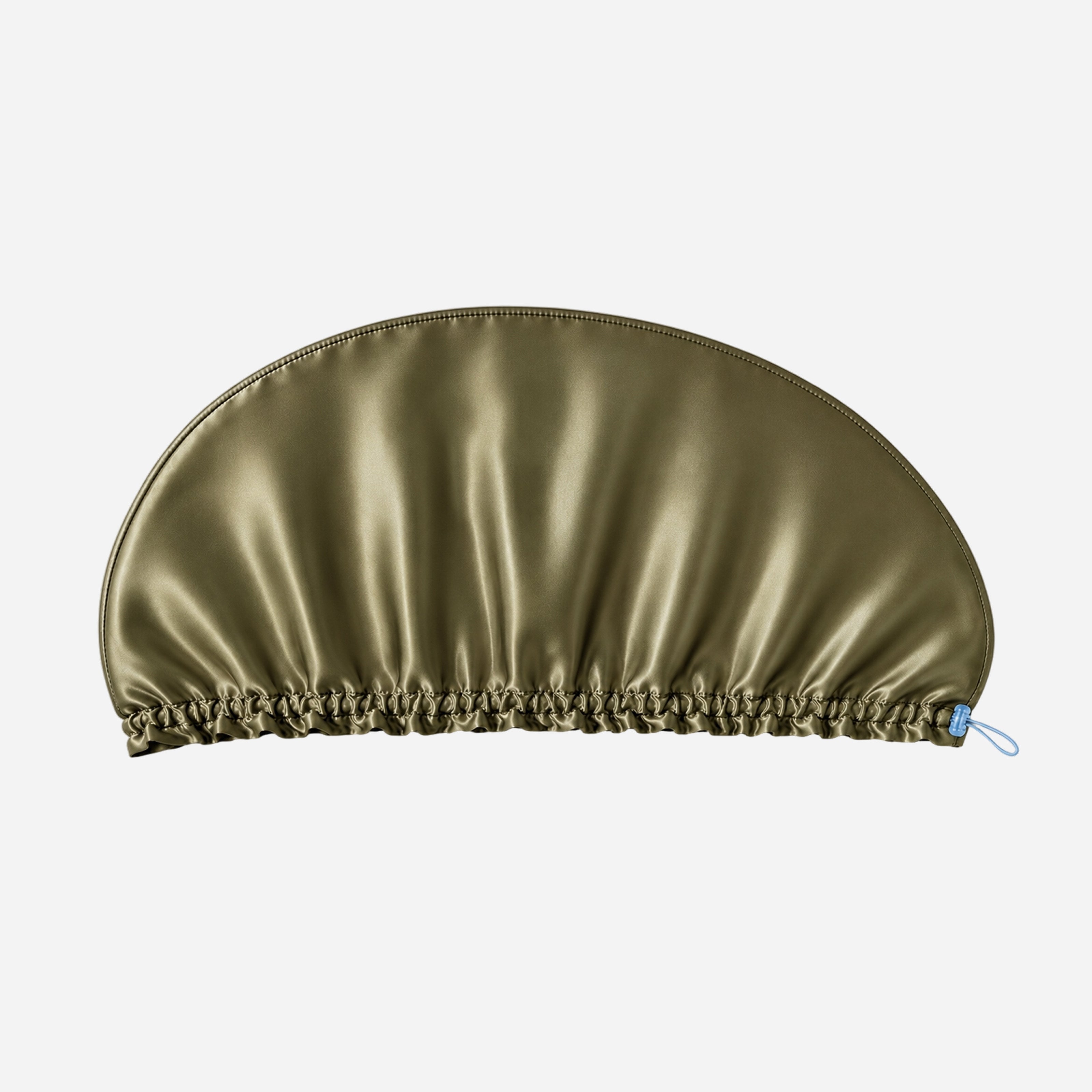 Silk Bonnet-Turban 2-in-1 - Forest Moss