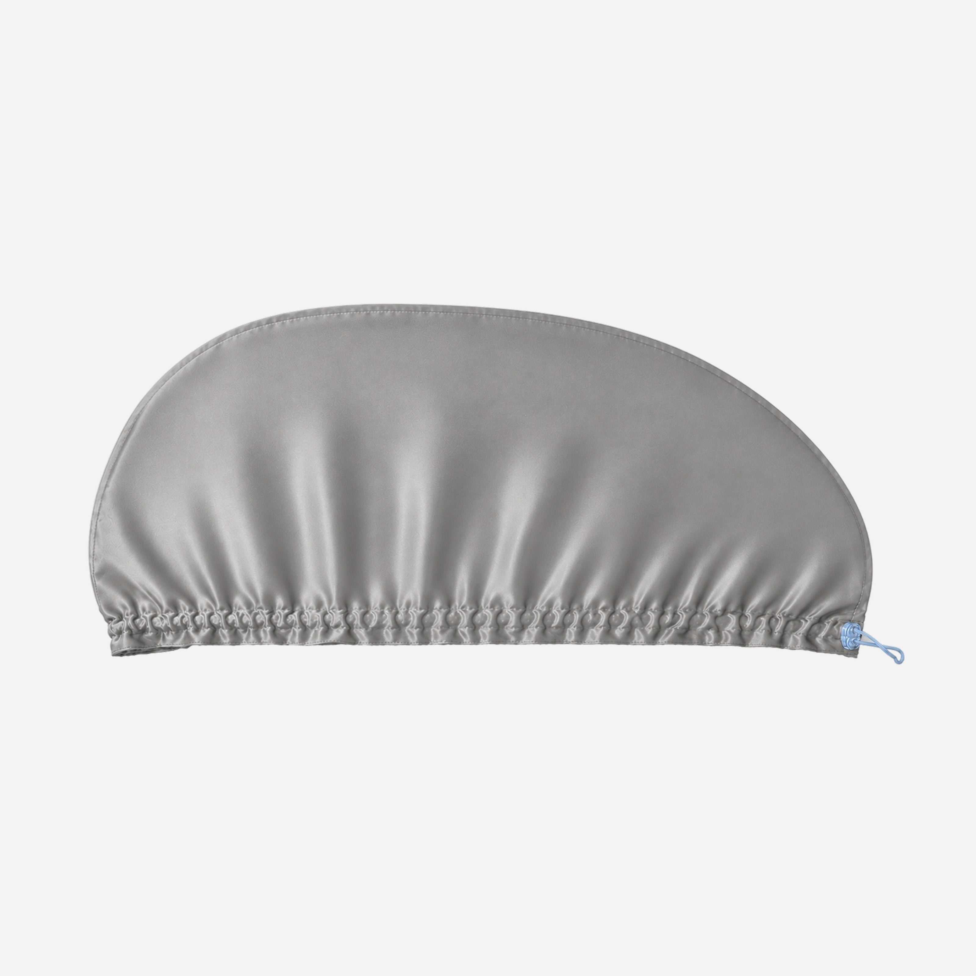 Silk Bonnet-Turban 2-in-1 - Stone Grey