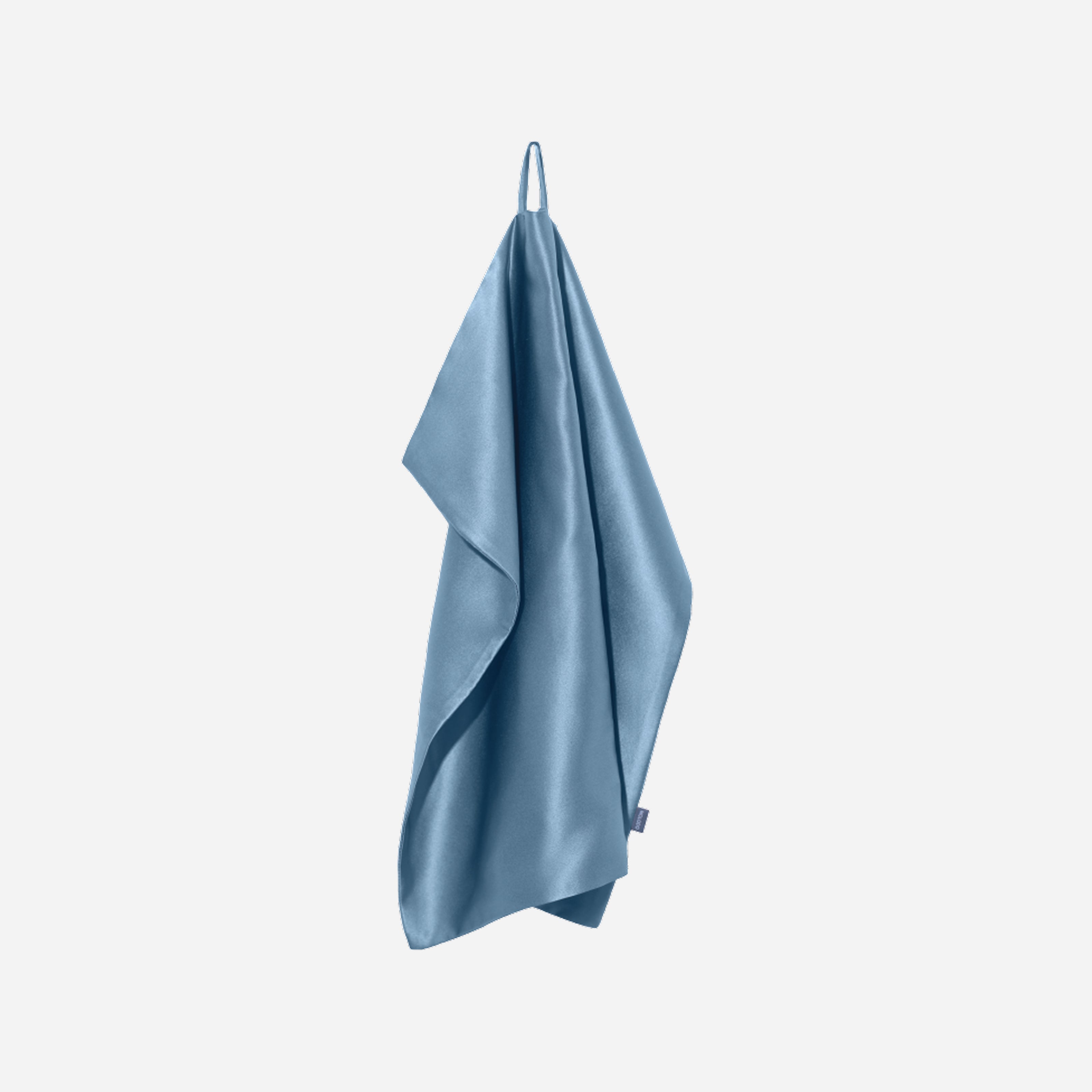 Silk Face Towel with Microfiber - MOLODO Blue