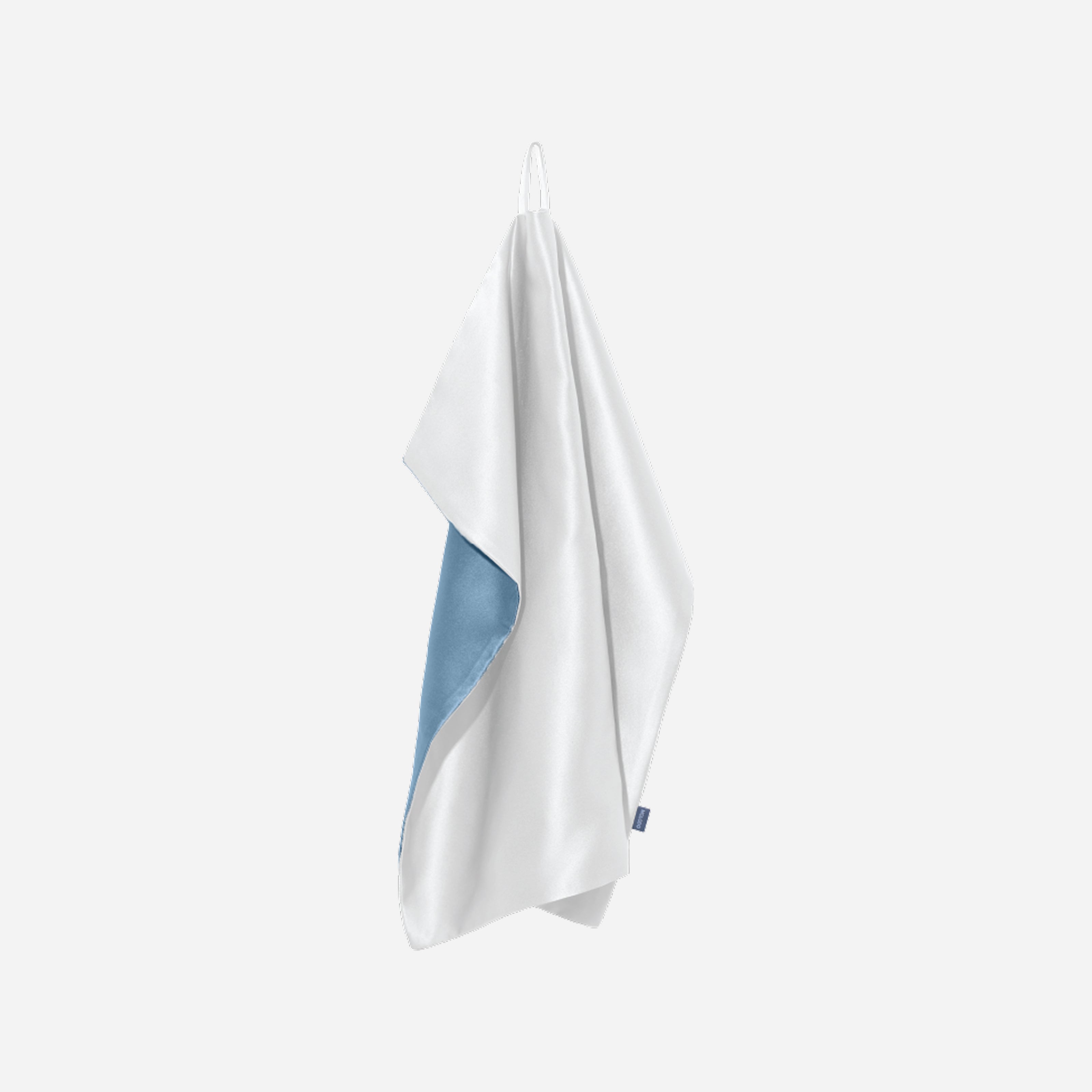 Silk Face Towel with Microfiber - Off White