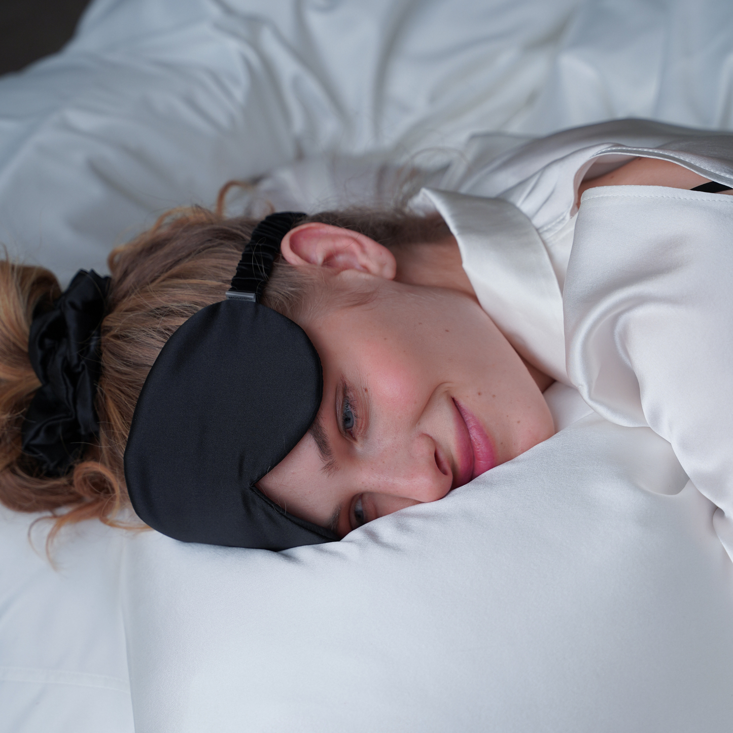 Sleep Rituals Gift Set #2 - MOLODO™ шовкова наволочка, 50*70 стандарт, 100% шовк , шовкова маска для сну