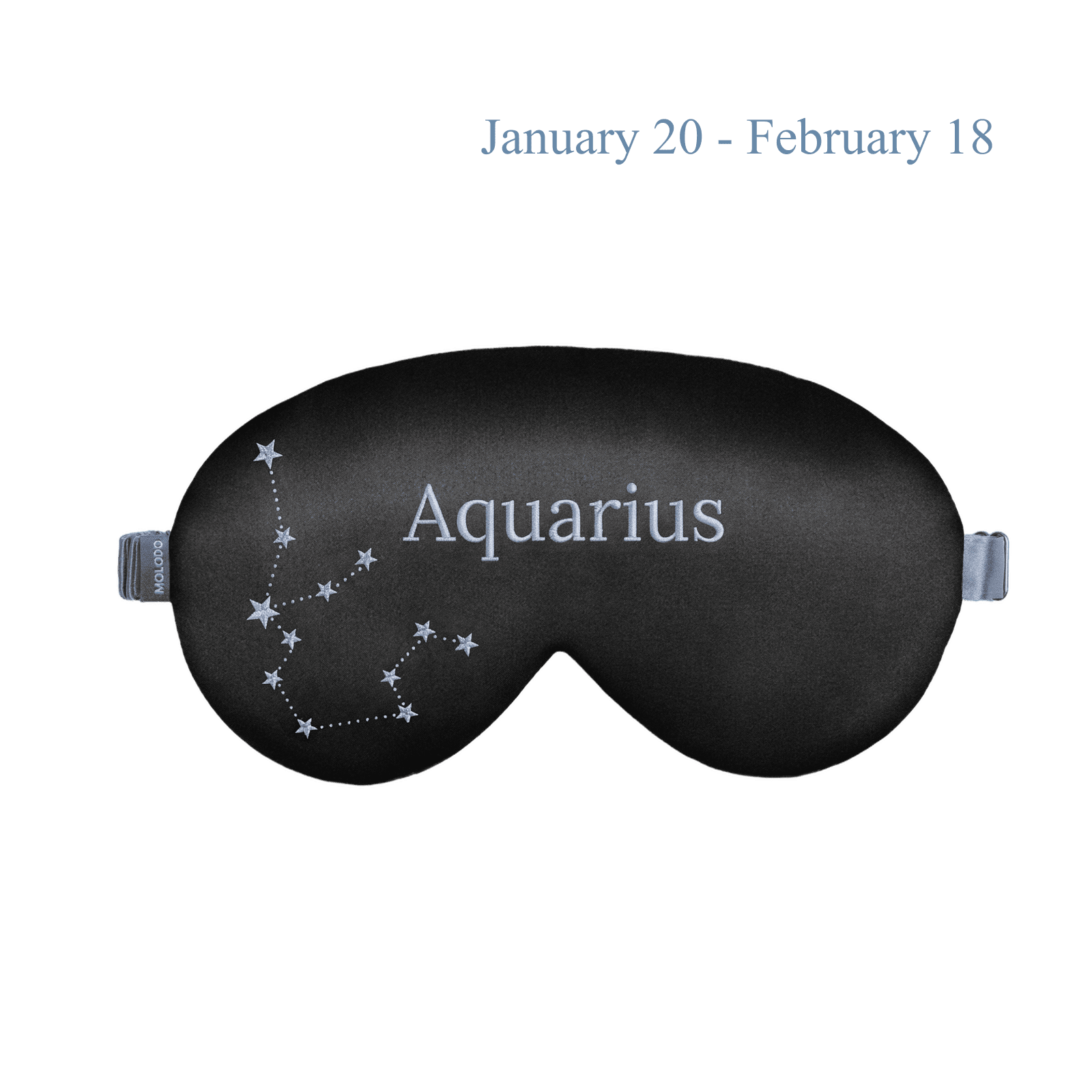 Zodiac Silk Sleep Mask - Aquarius