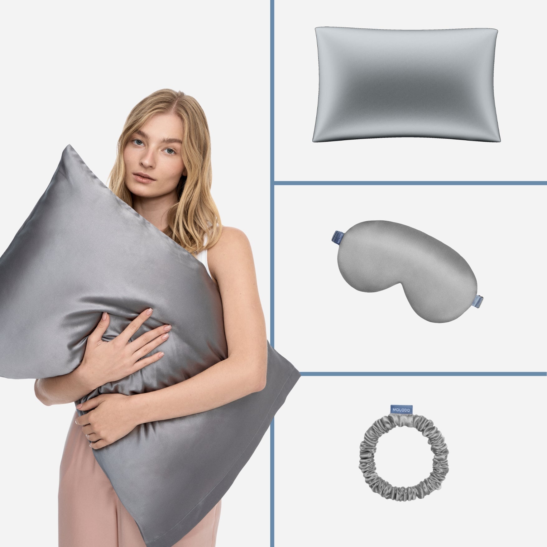 Beauty Sleep Box - Stone Grey