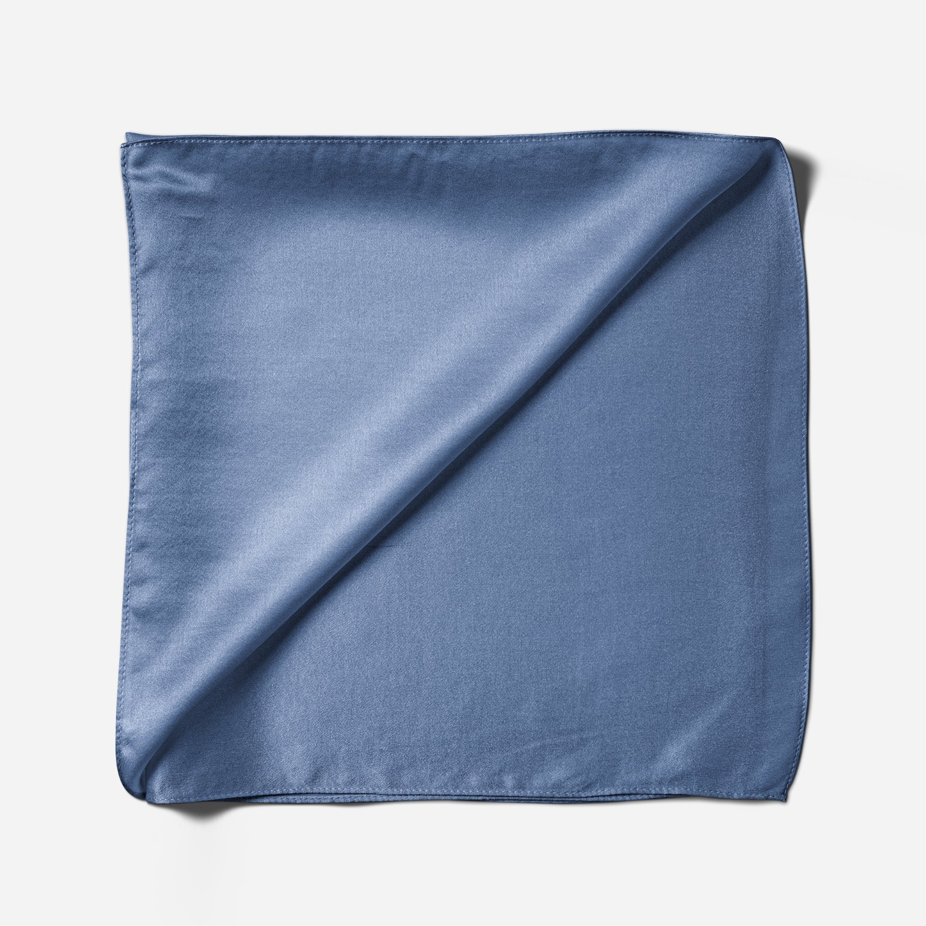 Pure Silk Scarf - MOLODO Blue