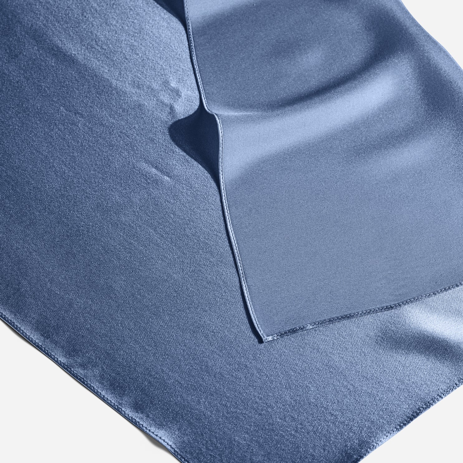 Pure Silk Scarf - MOLODO Blue