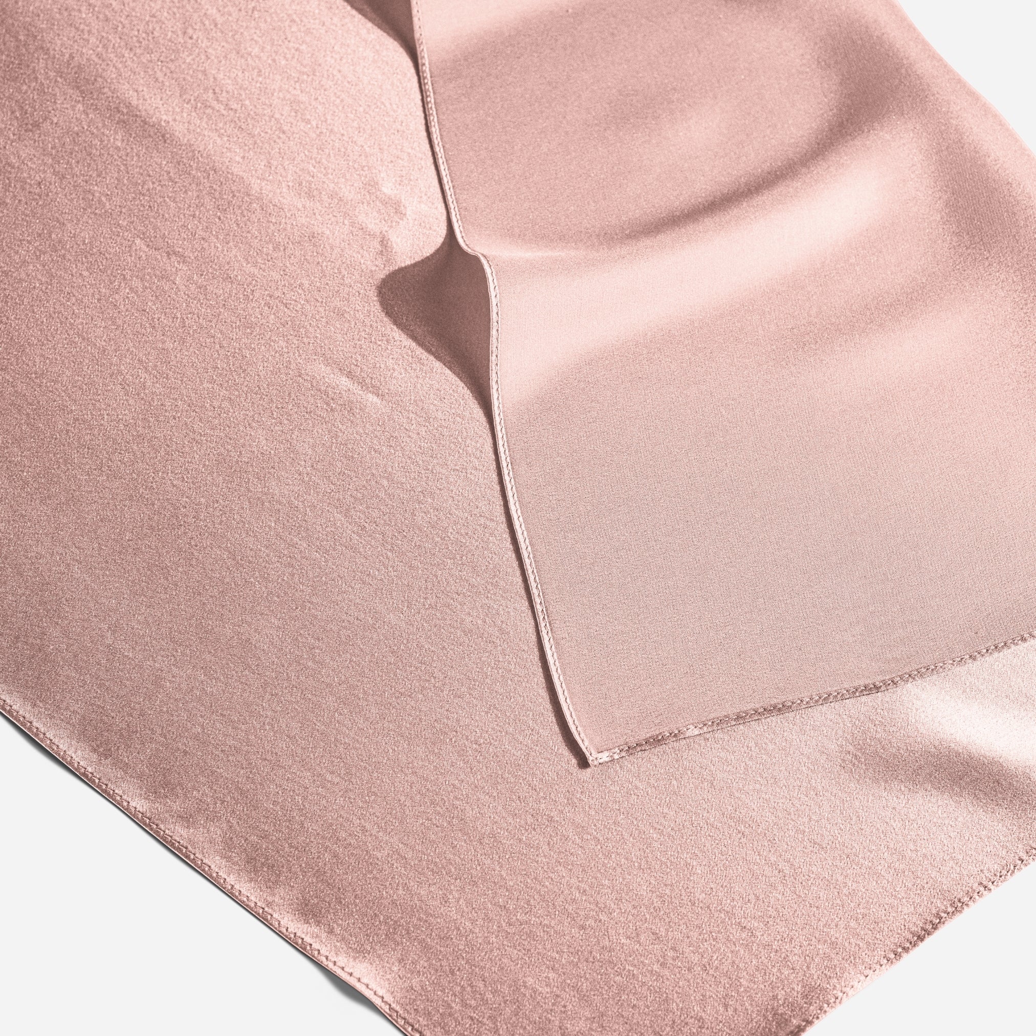 Pure Silk Scarf - Powder Pink