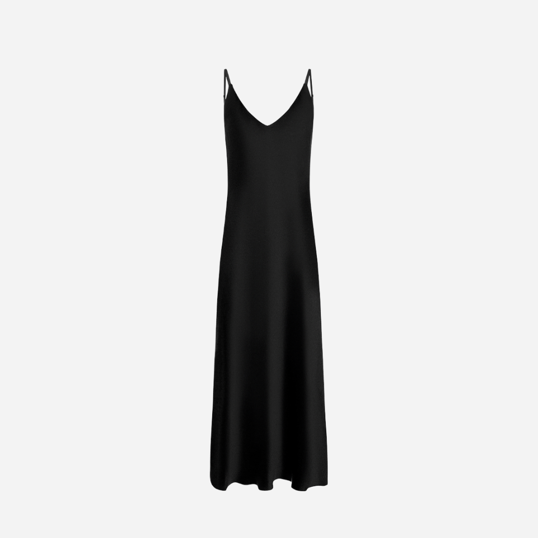 Slip Dress Samantha MAXI - Black