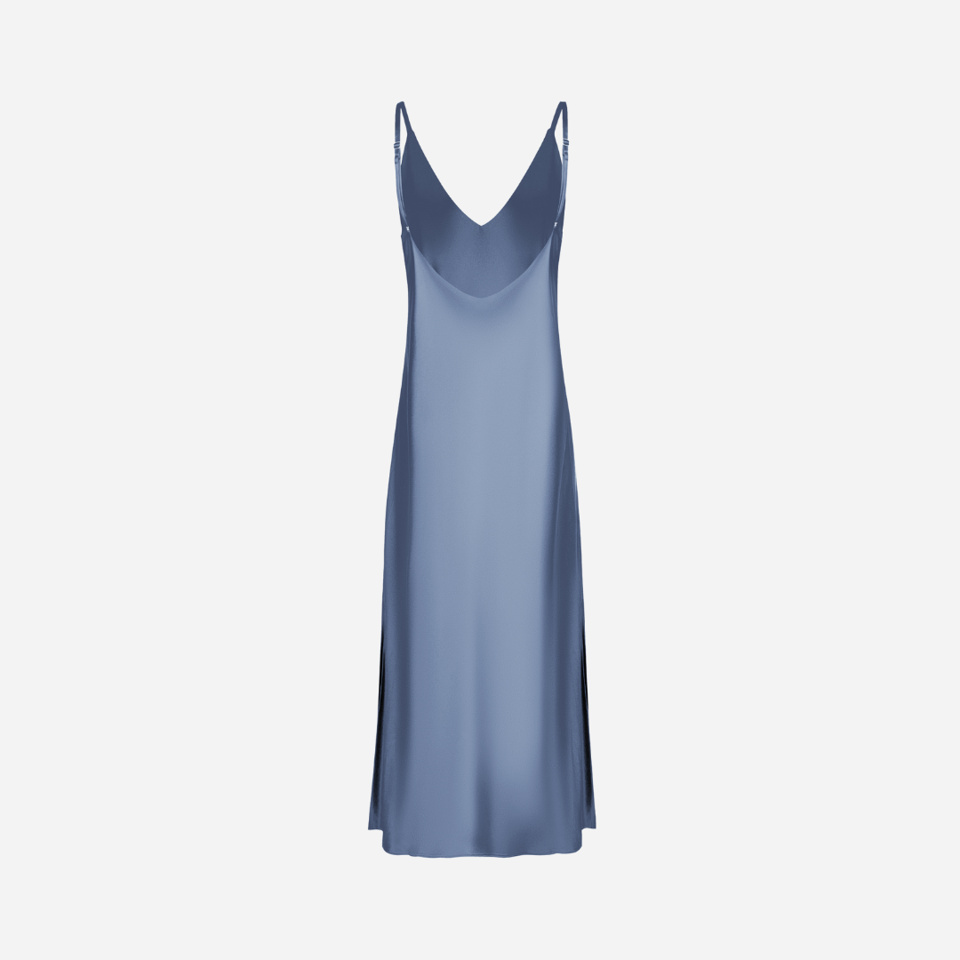 Slip Dress Samantha MAXI - MOLODO Blue