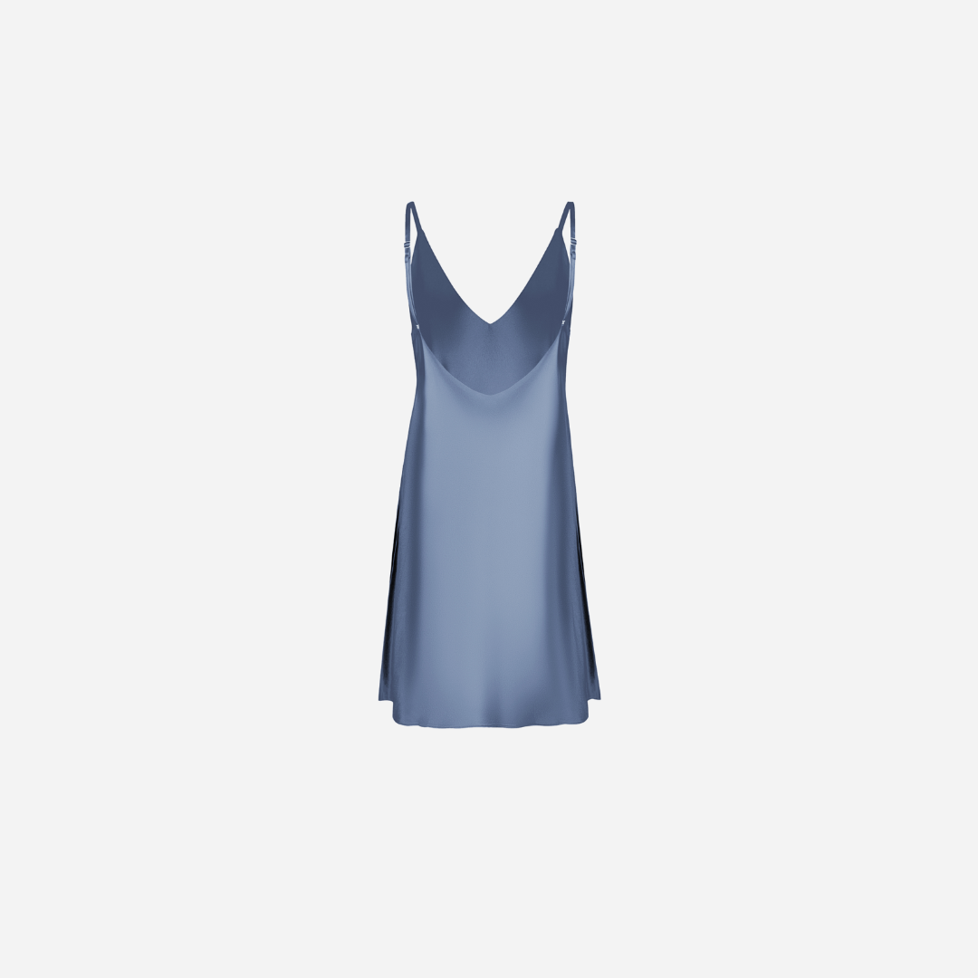 Slip Dress Samantha MINI - MOLODO Blue