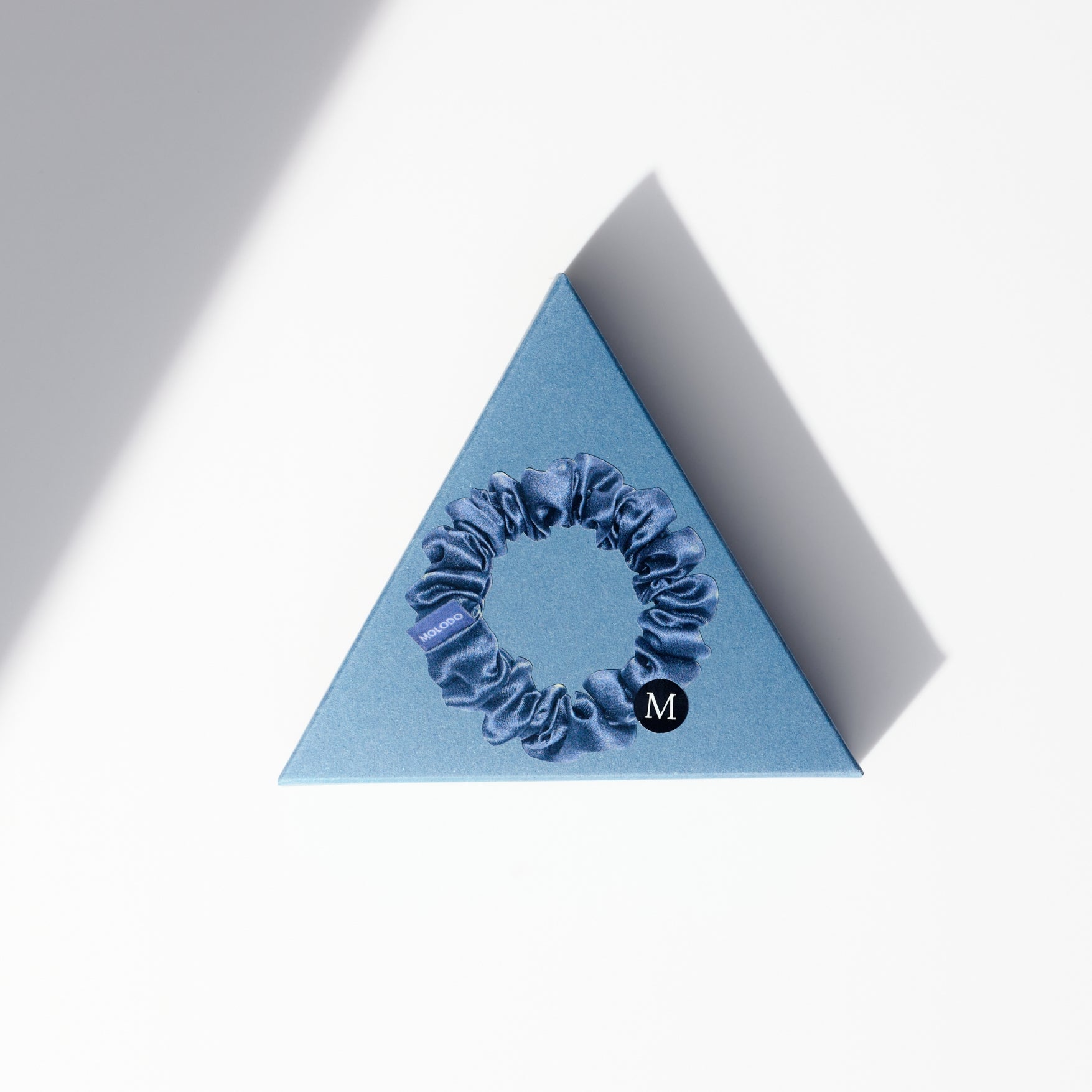 Silk Scrunchie M - MOLODO Blue