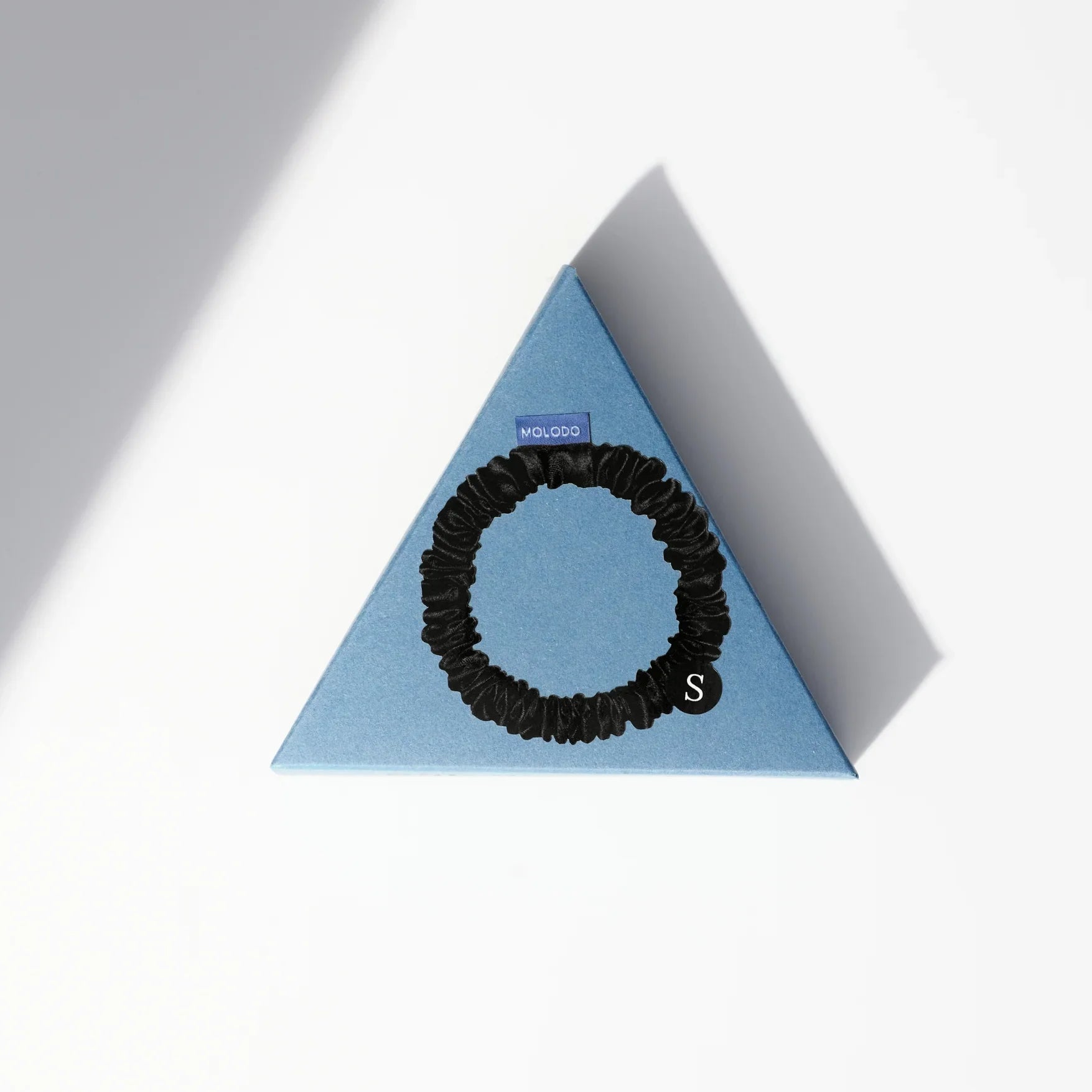 Silk Scrunchie S - Black