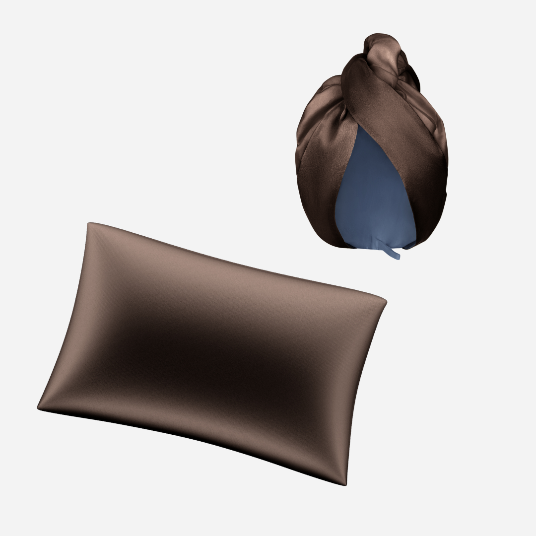 Сет Silk for Hair - Коричневий