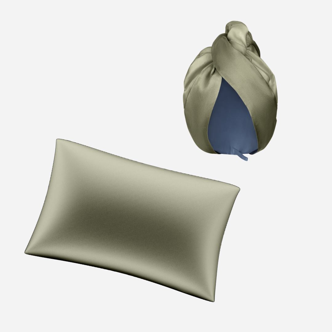 Сет Silk for Hair - Оливковий