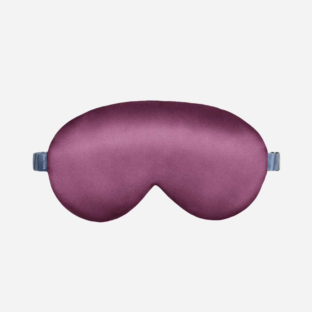 Silk Sleep Mask - Plum