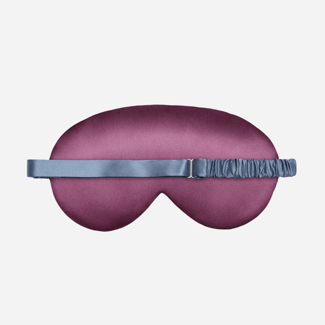 Silk Sleep Mask - Plum