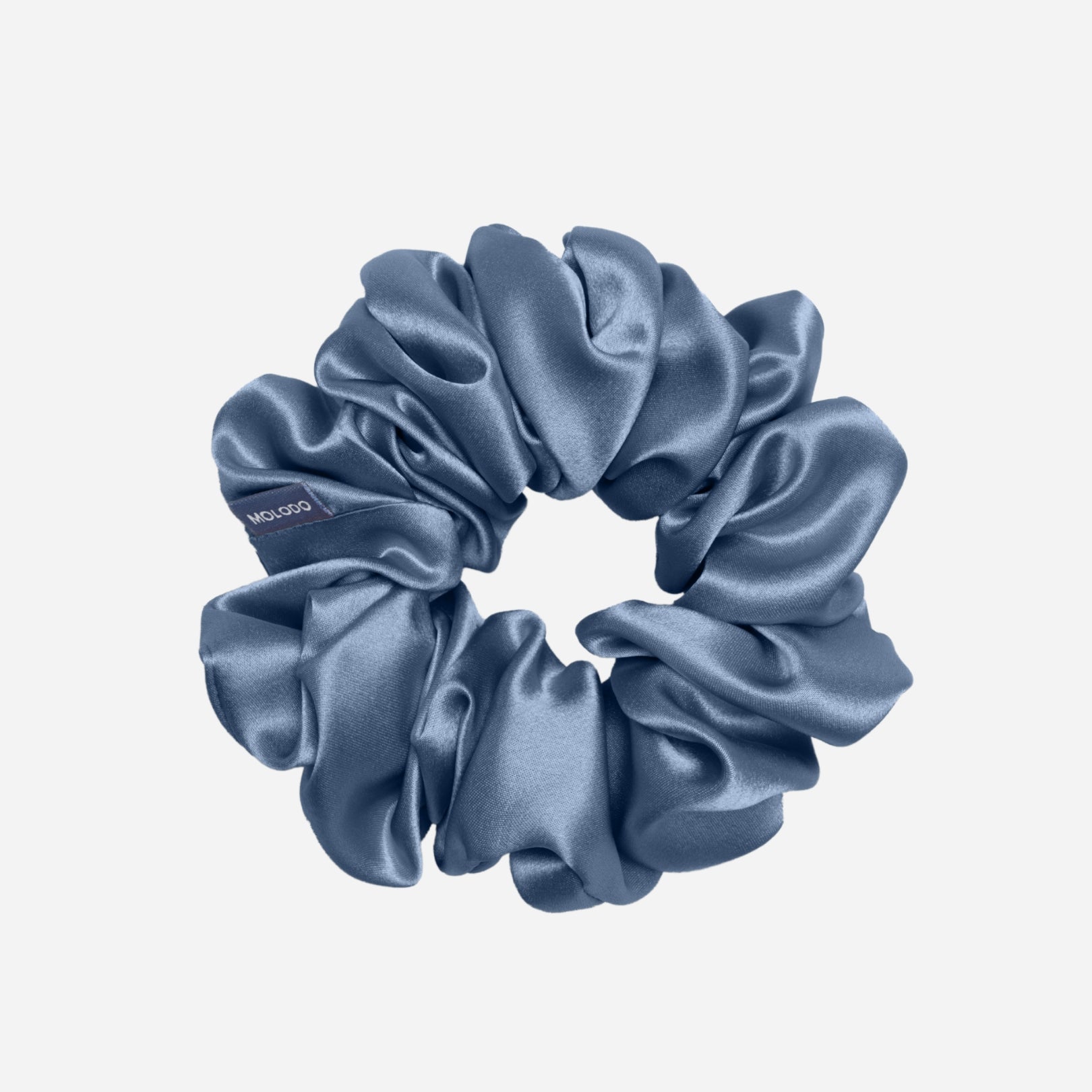 Silk Scrunchie MAXI - MOLODO Blue