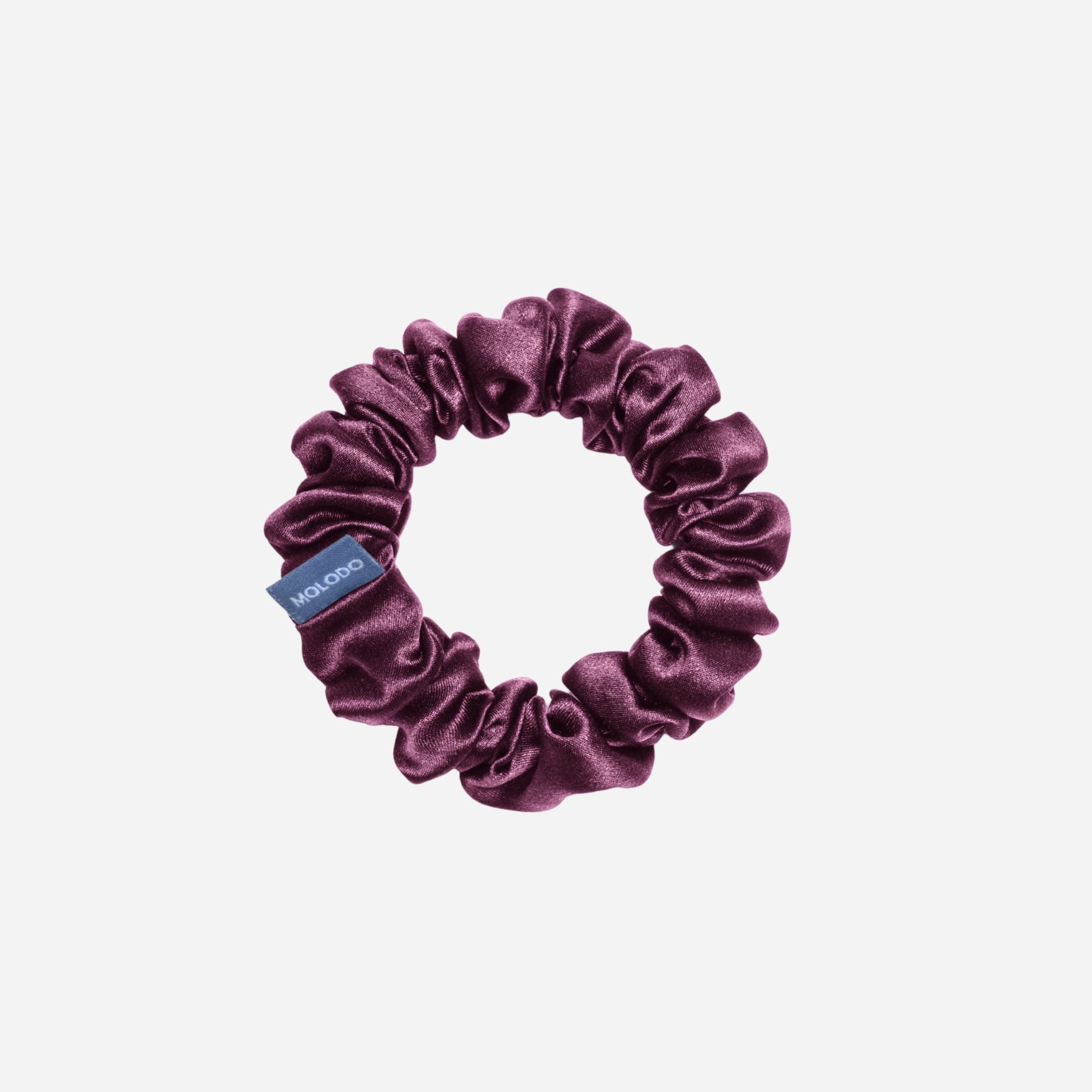 Silk Scrunchie MIDI - Plum