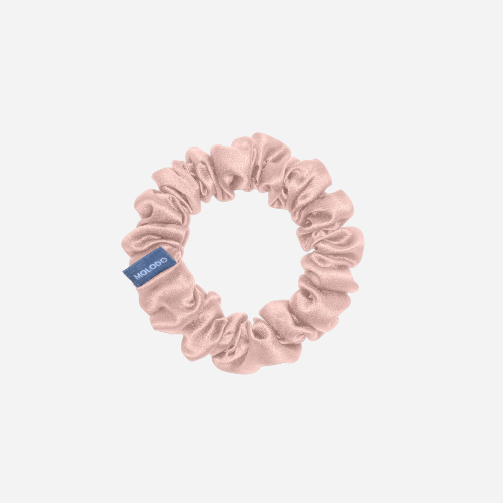 Silk Scrunchie MIDI - Powder Pink