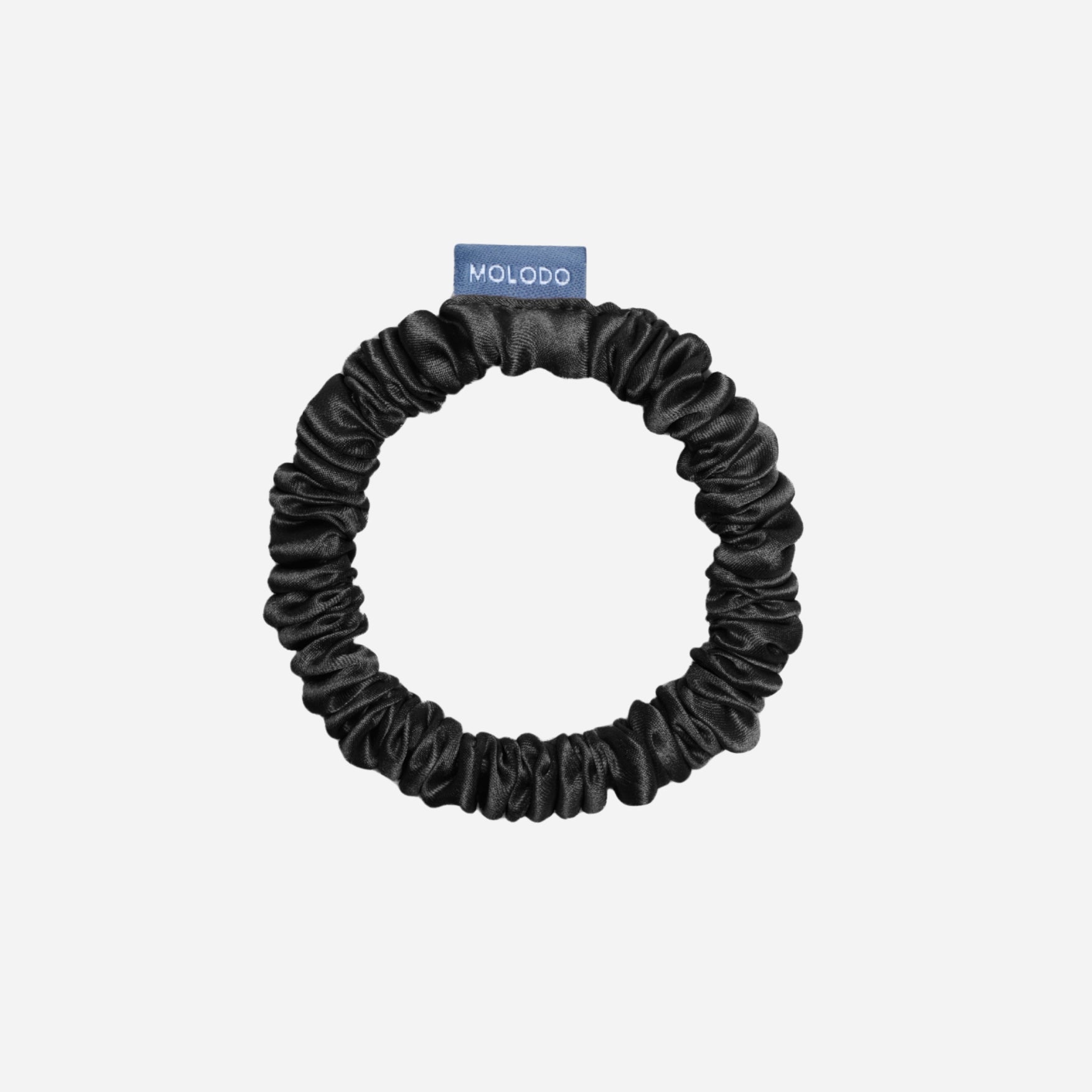 Silk Scrunchie MINI - Black