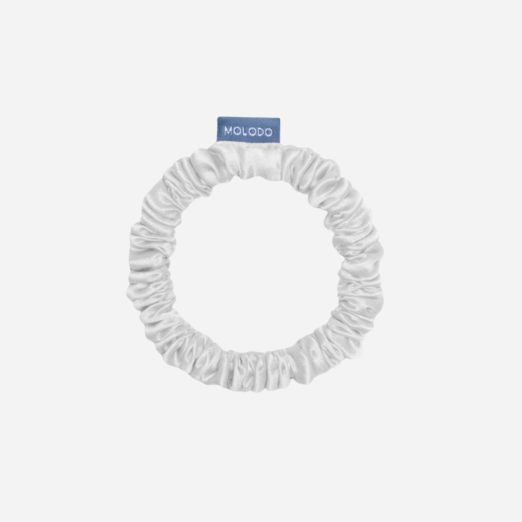 Silk Scrunchie MINI - Off White