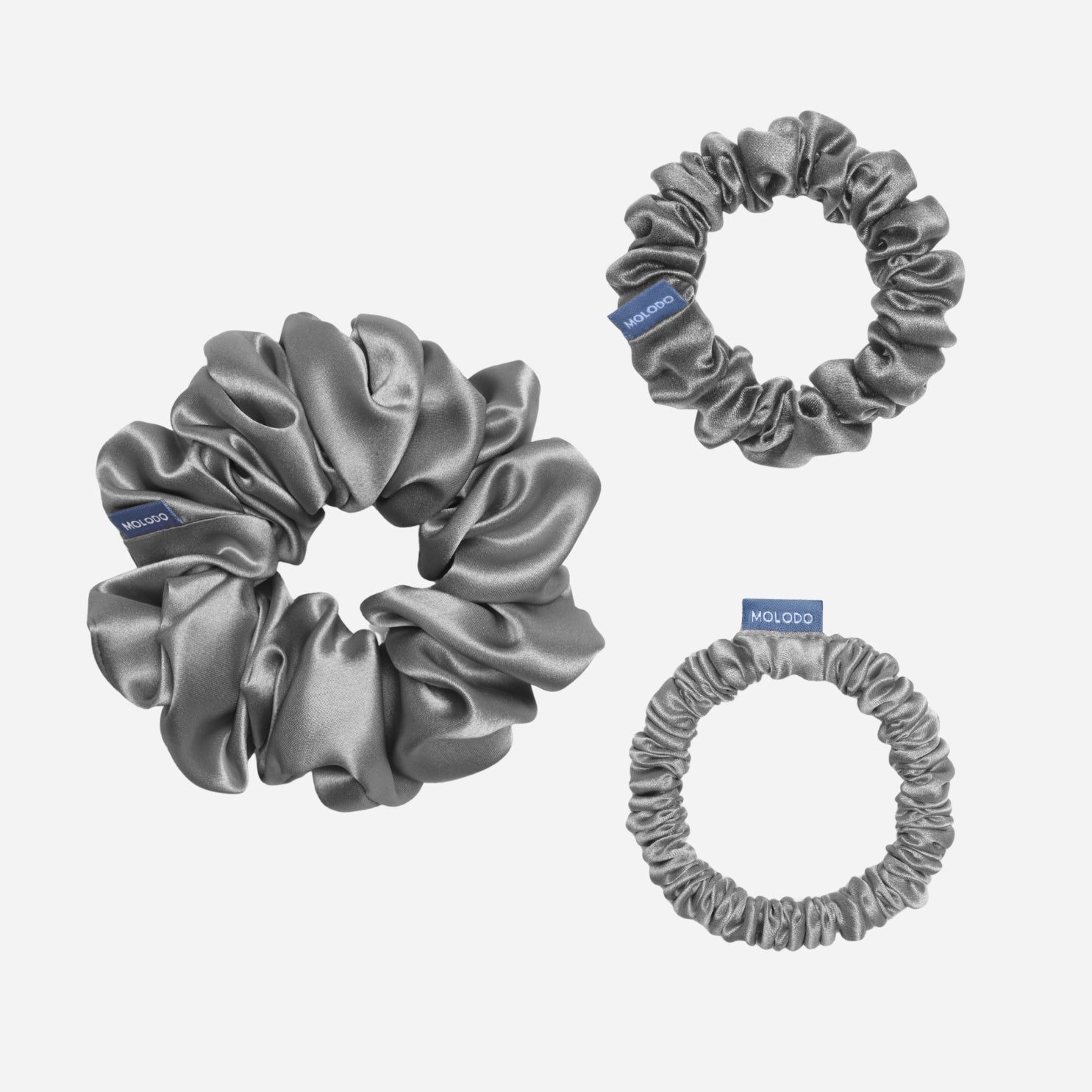 Silk Scrunchie TRIO (3pcs)