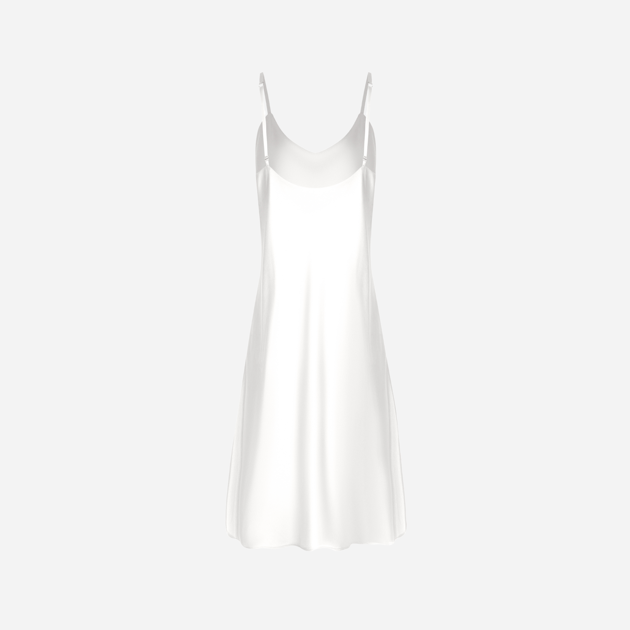 Silk nightdress VIRA - Off White