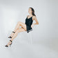 video review silk slip dress Molodo, black mini slip dress, slip dress, mini black dress, viscose dress, огляд сукні САМАНТА від МОЛОДО, шовкова міні сукня чорна, ідеальна шовкова сукня