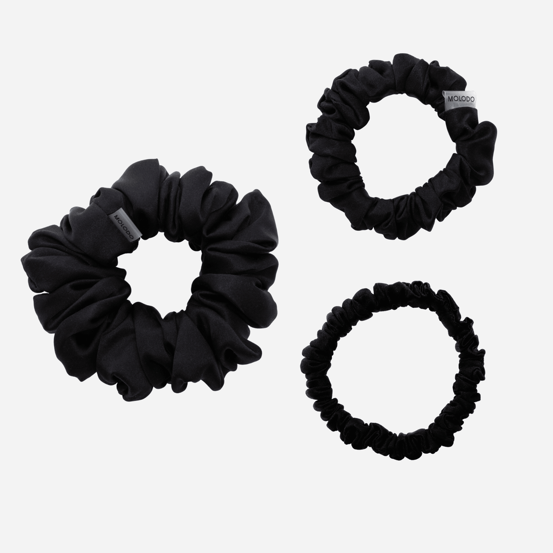 Silk Scrunchie TRIO (3pcs)